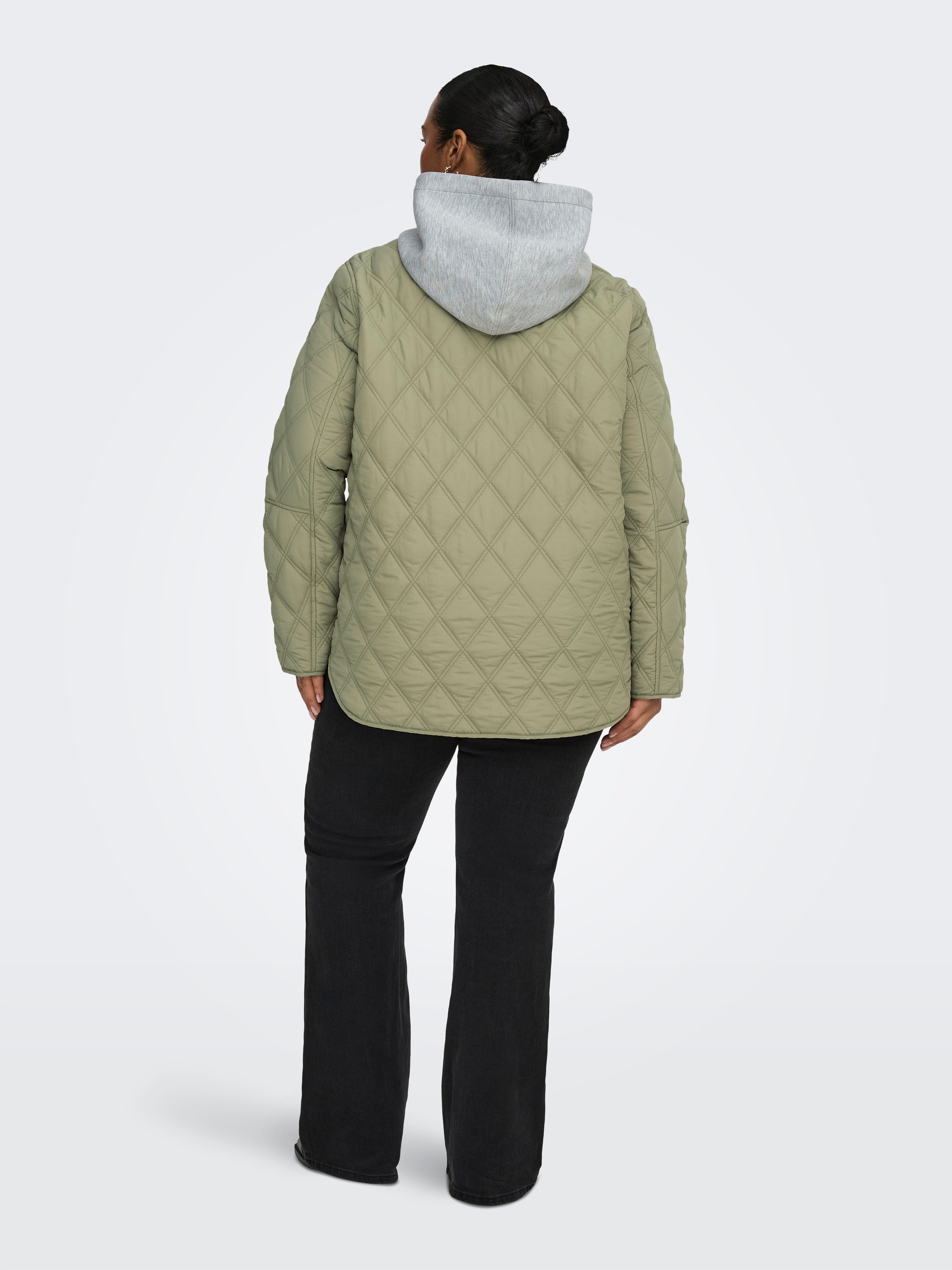 ONLY CARMAKOMA Steppjacke »CARRISSO LIFE HOOD QUILT JACKET OTW« mit Kapuze