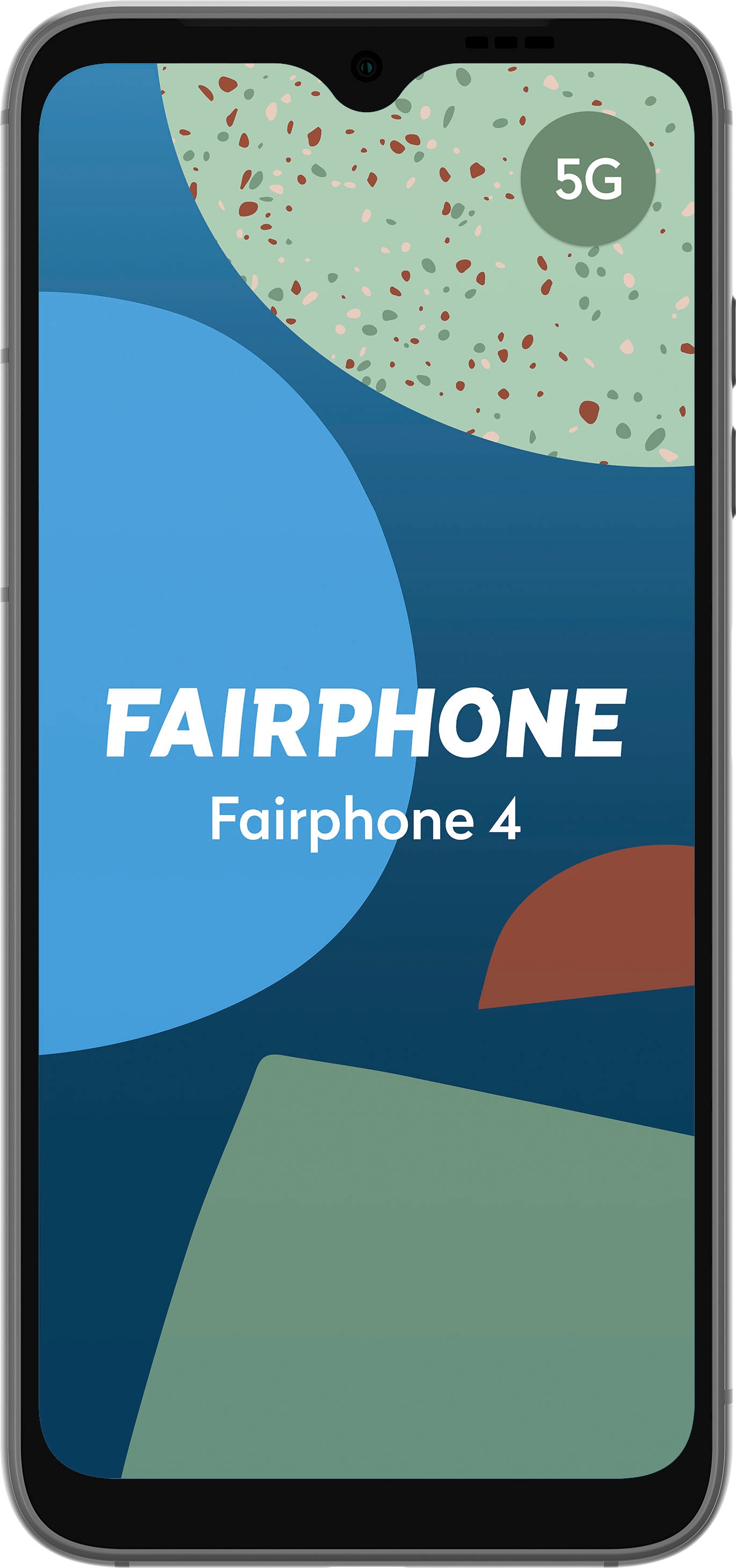 Fairphone Smartphone »Fairphone 4«, grau, 16 cm/6,3 Zoll, 128 GB  Speicherplatz, 48 MP Kamera | BAUR