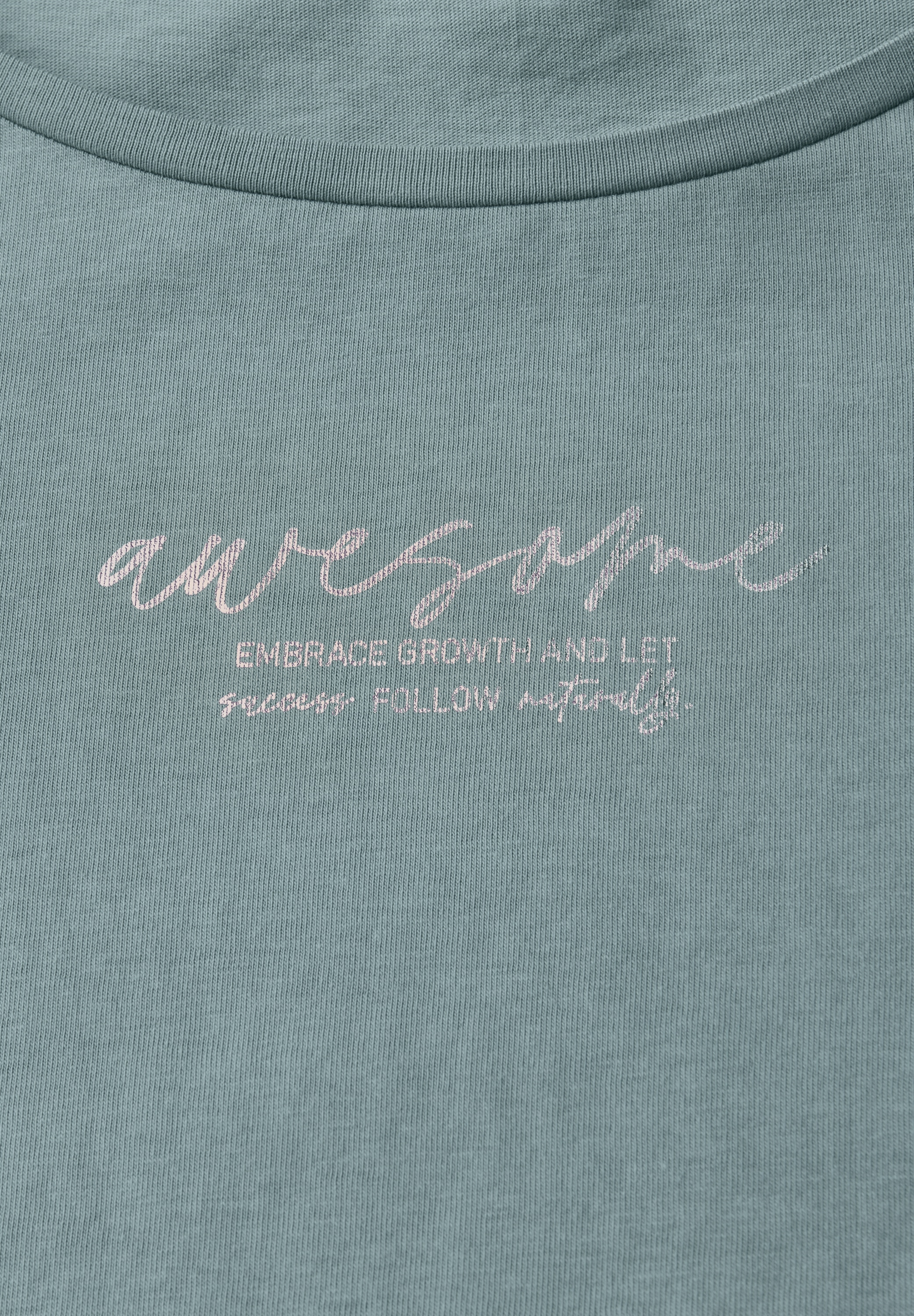 STREET ONE T-Shirt, aus reiner Baumwolle