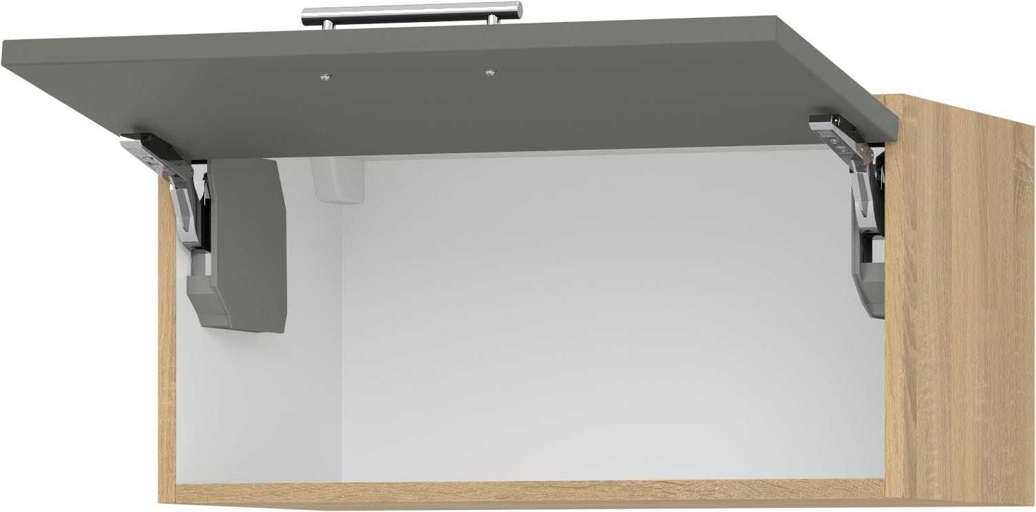 KOCHSTATION Hängeschrank »"KS-Scafa"« in mehreren Breiten, Höhe 30 cm, mit Klappe