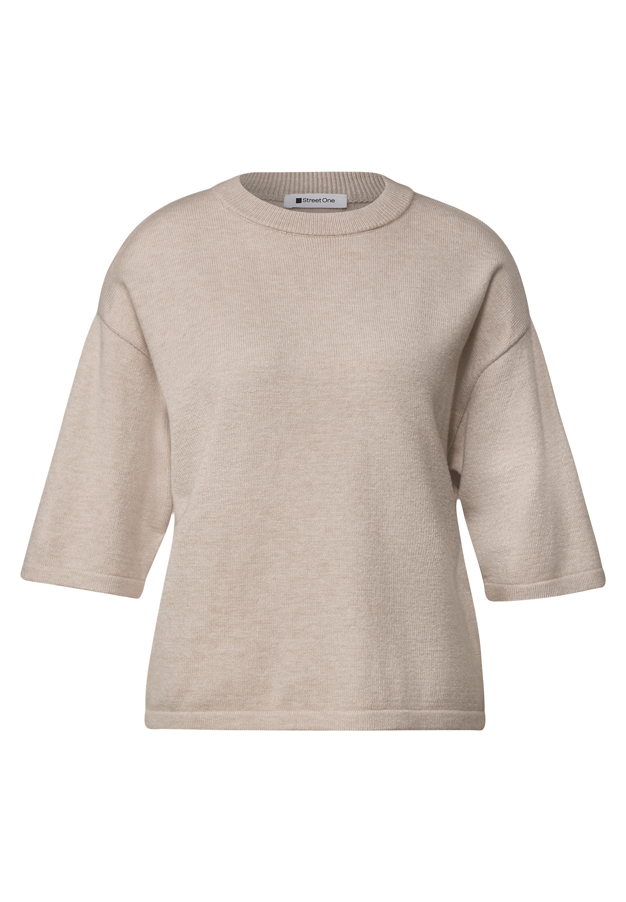 STREET ONE 3/4 Arm-Pullover mit 3/4 Ärmeln