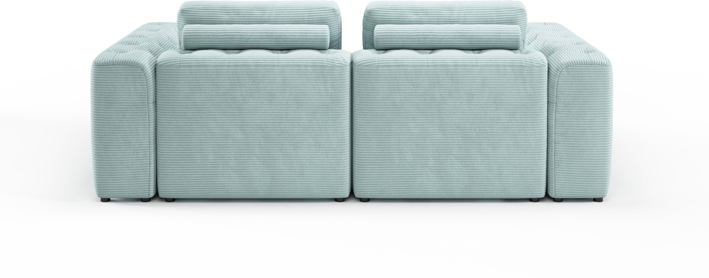 RAUM.ID 2-Sitzer »Cushid«, Modulsofa, bestehend aus 2 Teilen, Breite 218 cm