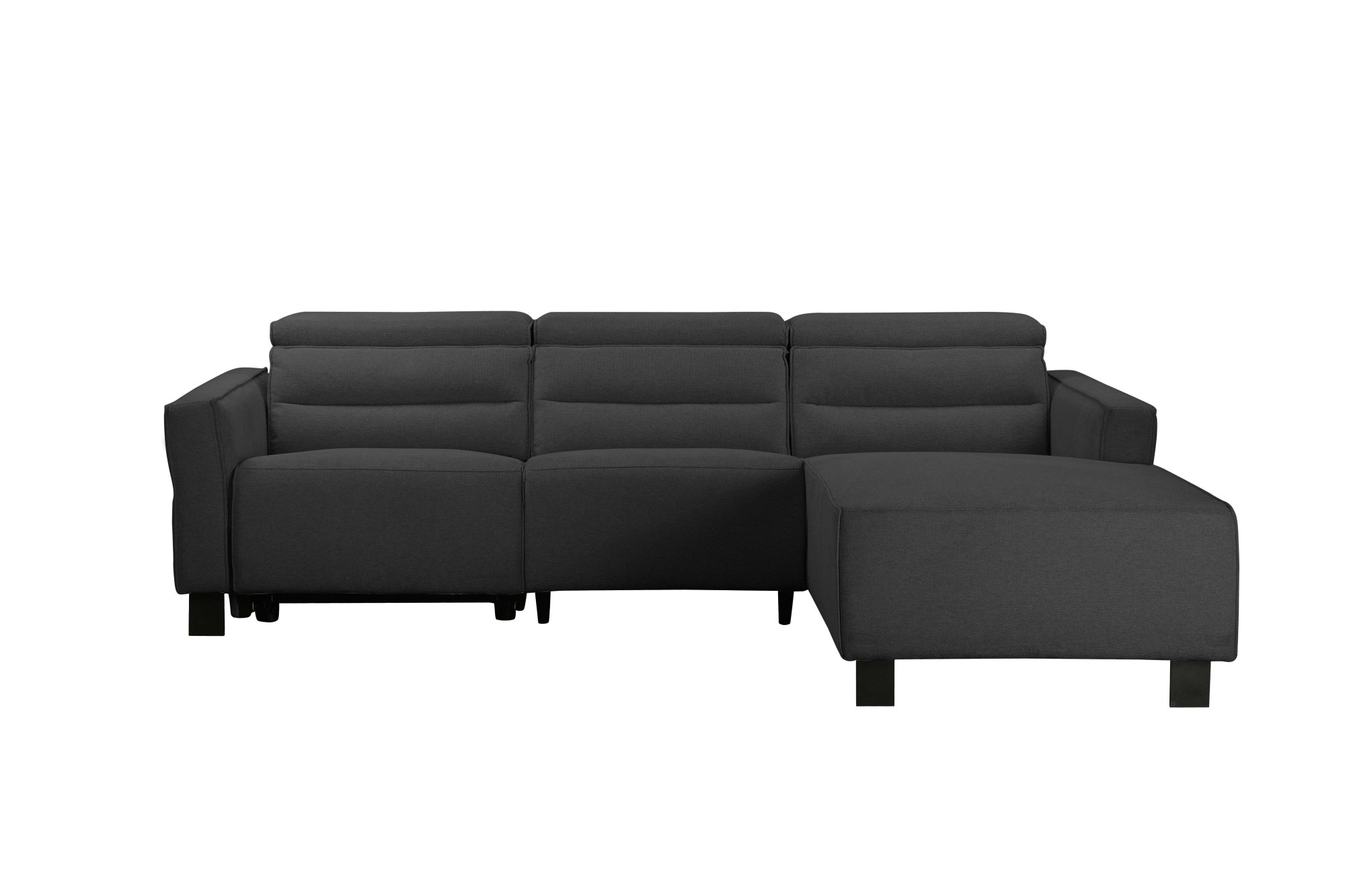 Places of Style Ecksofa »Carpari, L-Form, 263 cm, mit manueller o. elektrischer Relaxfunktion«, und USB/ Kopfteilverstellg