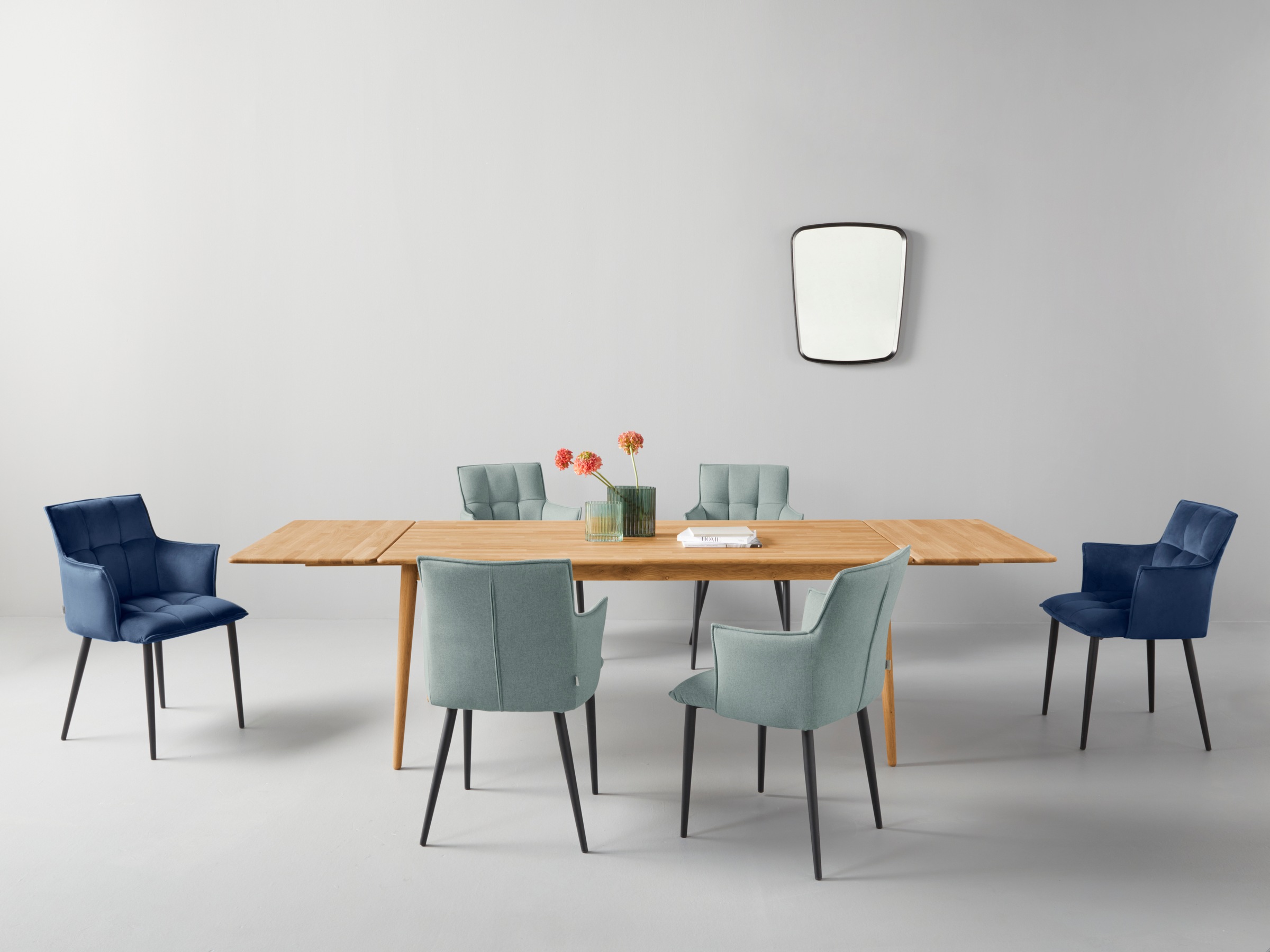 OTTO home Esstisch "Toarp" Massivholz Eiche Esszimmertisch im Scandi Look, günstig online kaufen