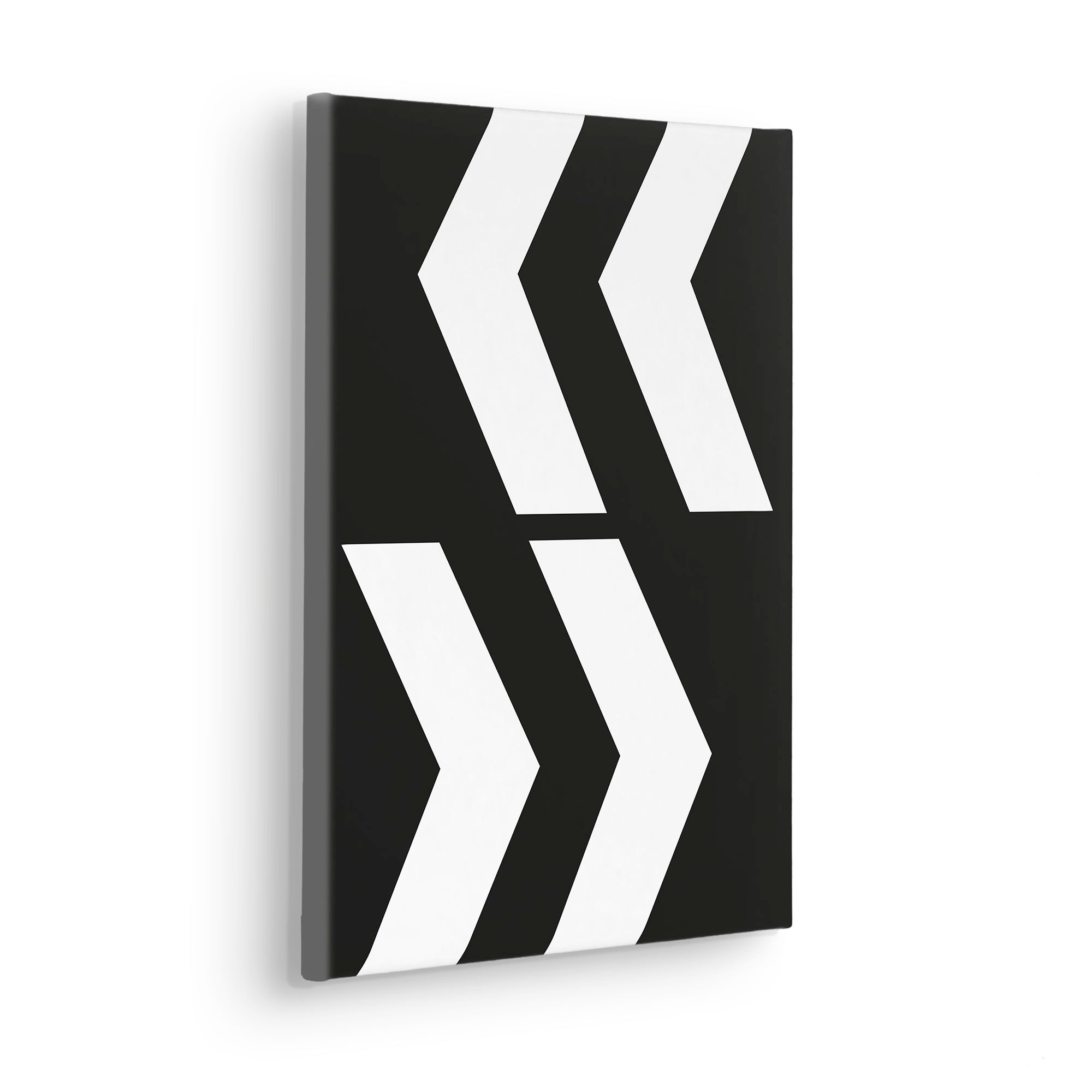 Komar Leinwandbild "Typo Arrows - Größe 30 x 40 cm" Natur 1 Stk. tlg. Keilr günstig online kaufen