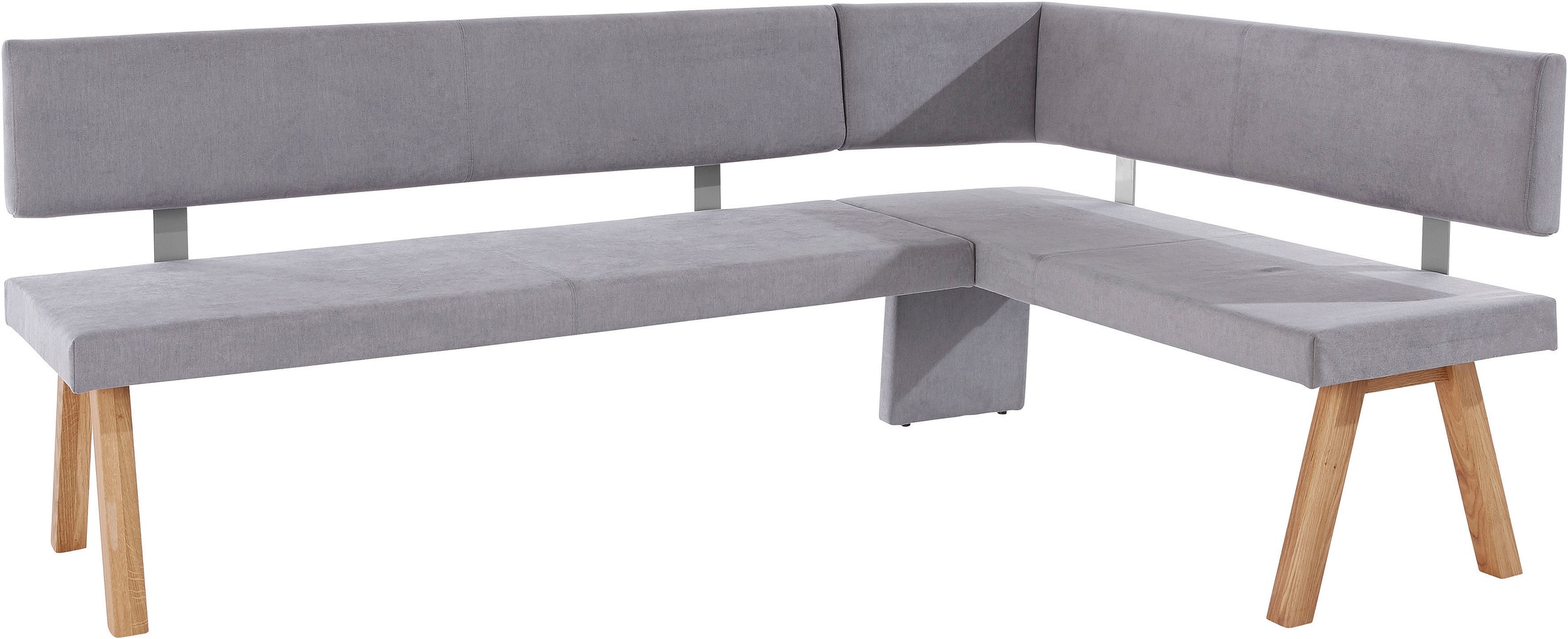 Thumbnail - OTTO home Eckbank "Rio" Massivholz in Eiche geölt, Esszimmerbank bequem gepolstert