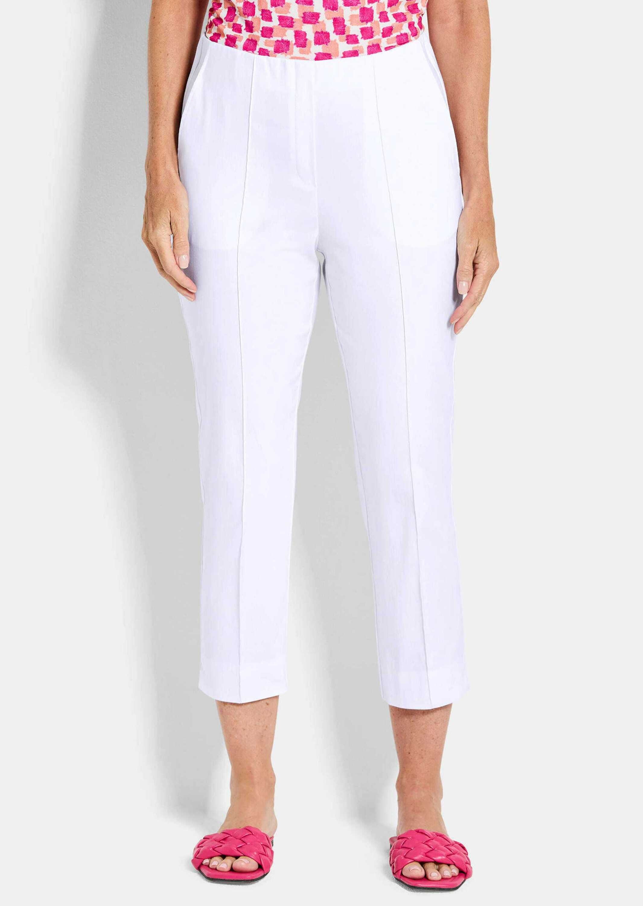 Goldner Bella 7/8 Stretch Pants White 52 2