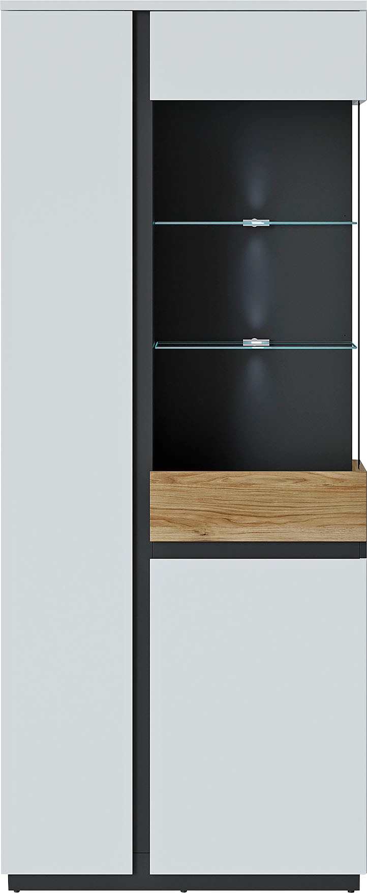 Thumbnail - Home affaire Vitrine "Novena" Höhe 200 cm