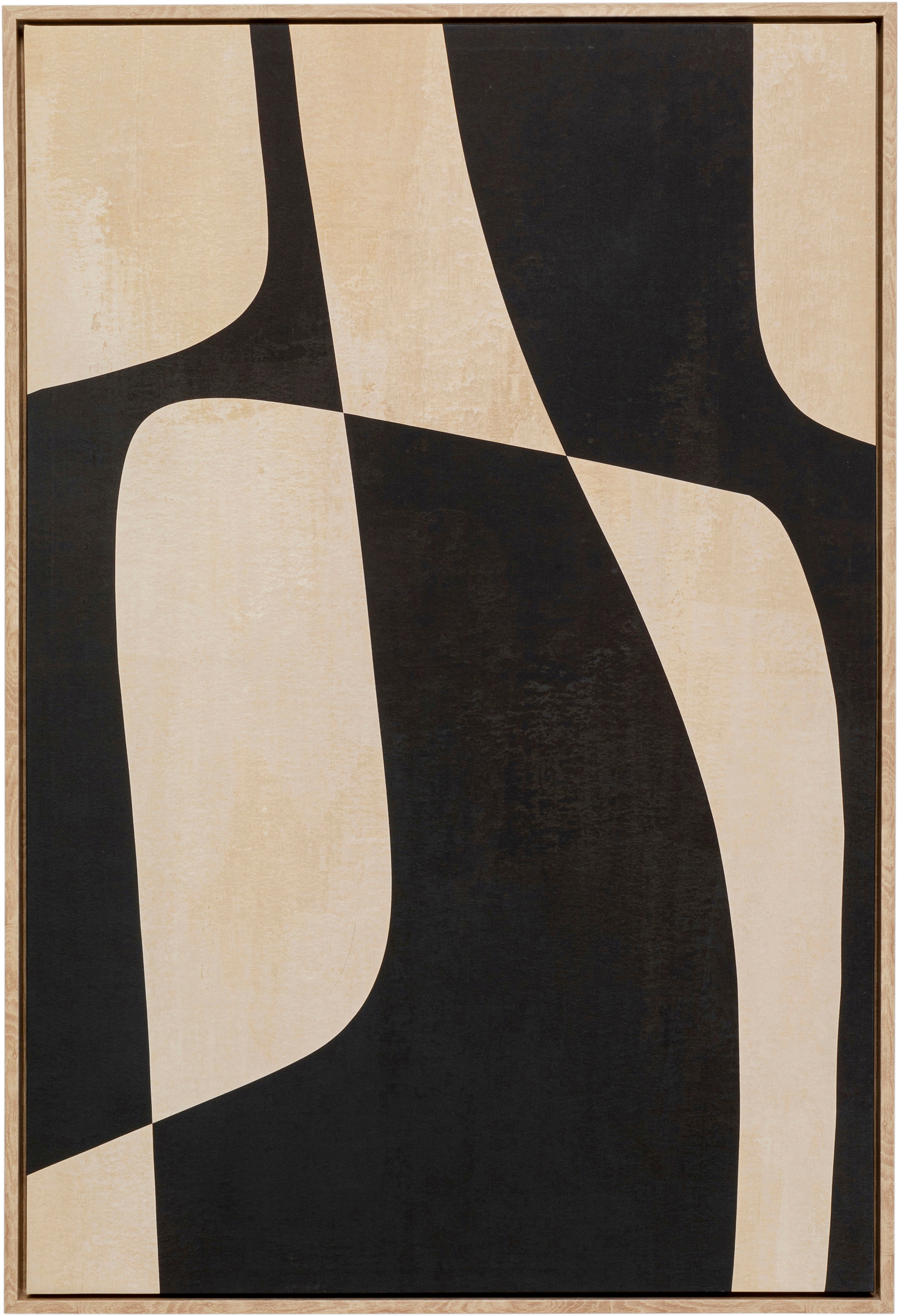 Kare Design Leinwandbild "Leinwandbild Classic Shape Blacky" günstig online kaufen