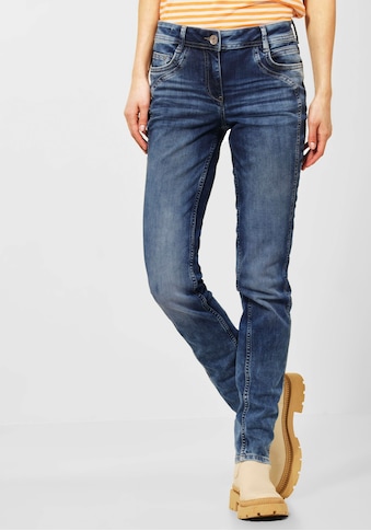 Cecil Slim-fit-Jeans »Style Charlize«, mit Passe hinten kaufen