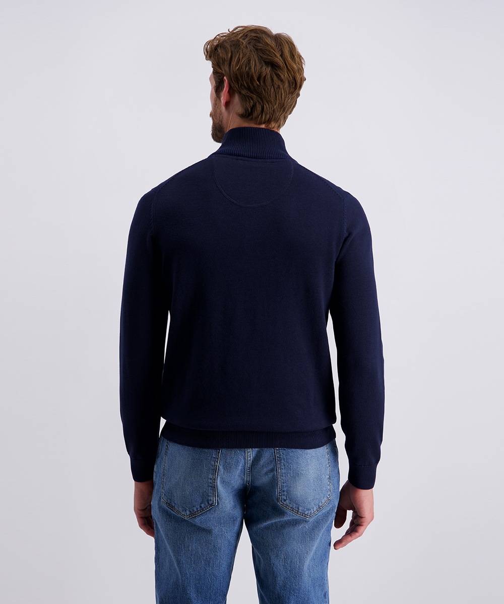 Thumbnail - Pierre Cardin Strickpullover mit Troyer Kragen