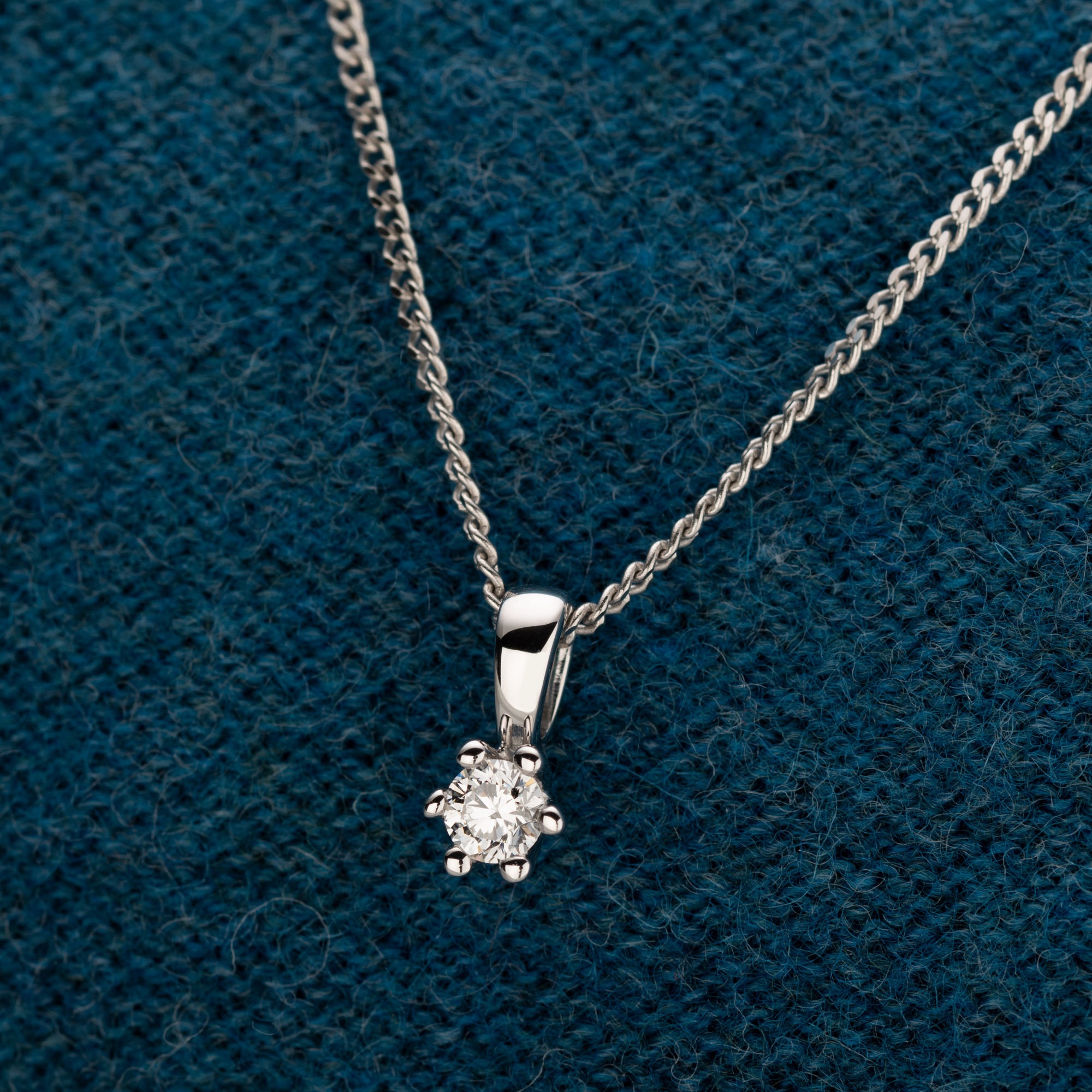 Orolino Kette mit Anhänger »Gold 585 mit natürlichem Brillant 0,15ct.«