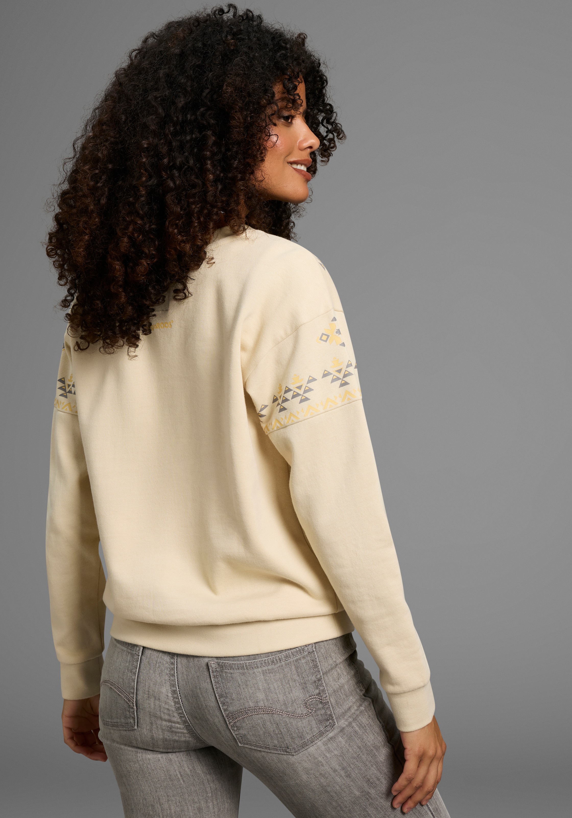 KangaROOS Sweatshirt, mit Norweger-Print günstig online kaufen