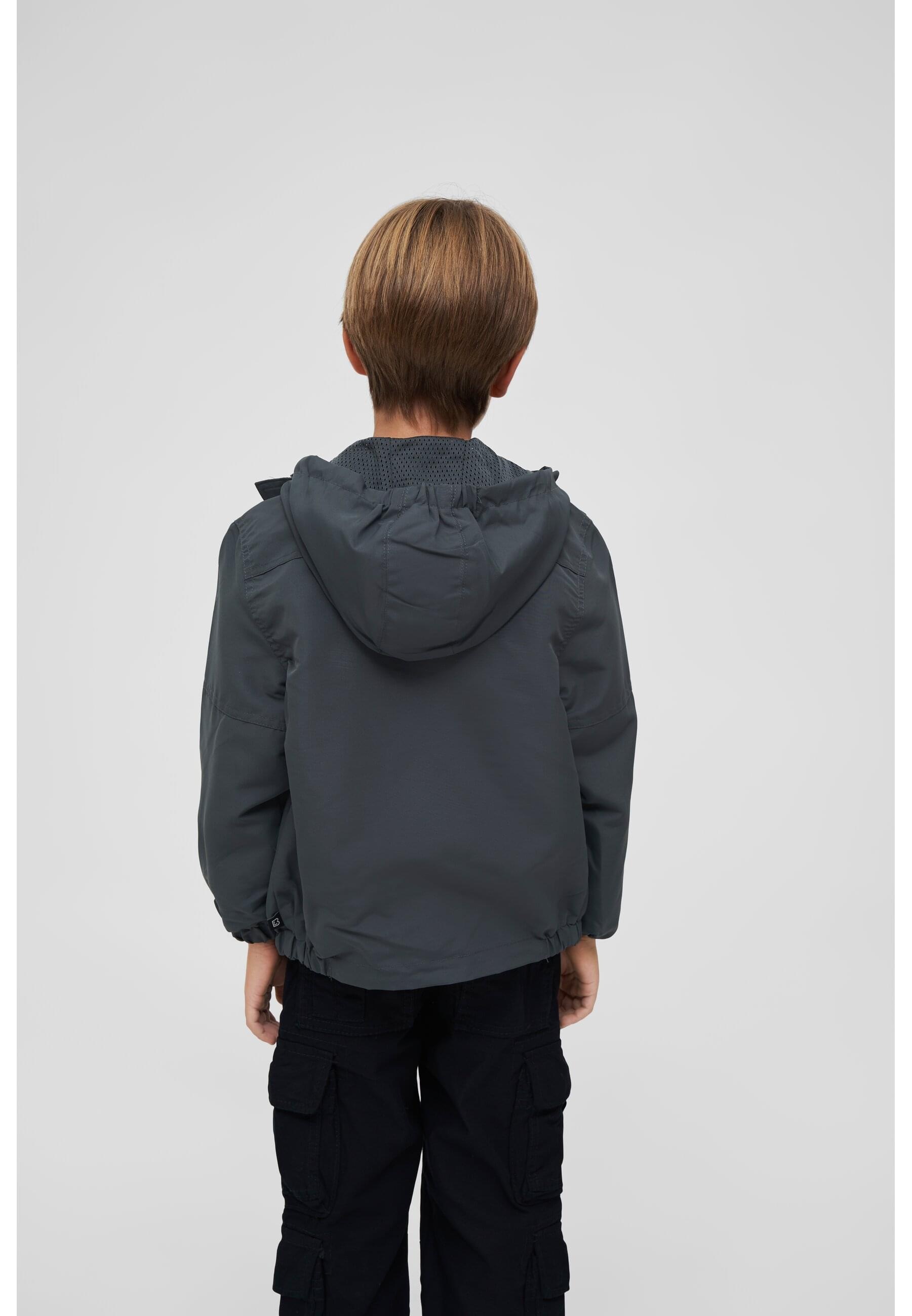 Brandit Allwetterjacke »Brandit Herren Kids Summer Windbreaker Frontzip«, (1 St.), mit Kapuze