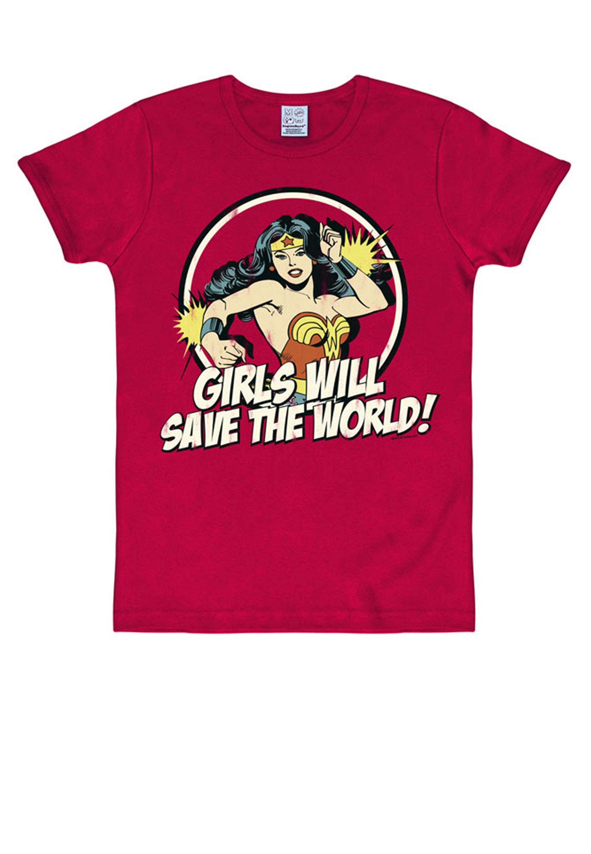 LOGOSHIRT T-Shirt »Wonder Woman - DC Comics«, mit Wonder Woman-Print