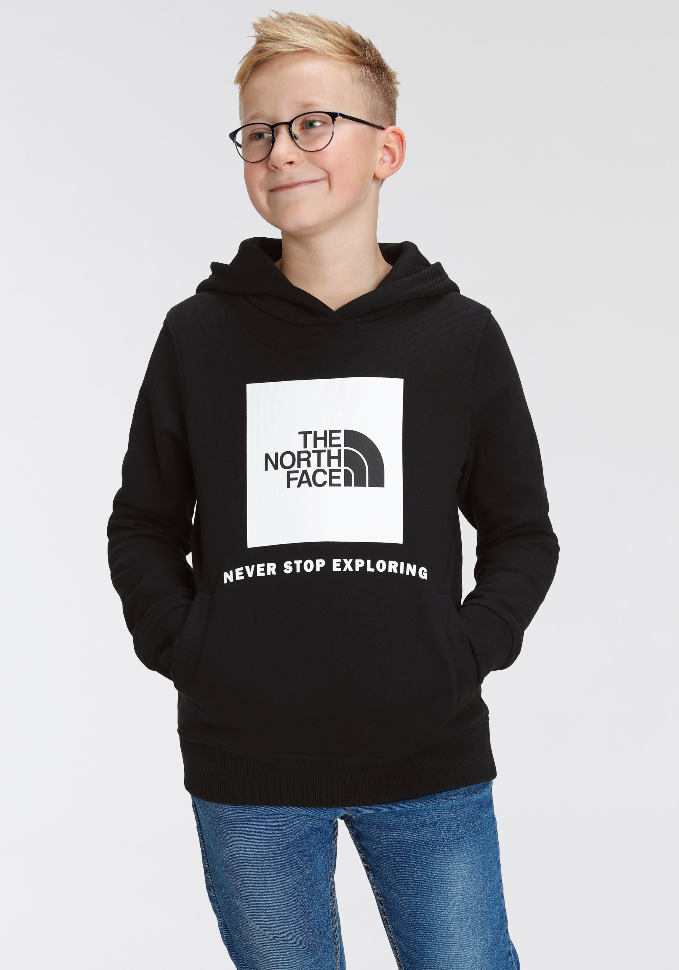 The North Face Kapuzensweatshirt »TEENS BOX«, für Kinder | BAUR | Sweatshirts