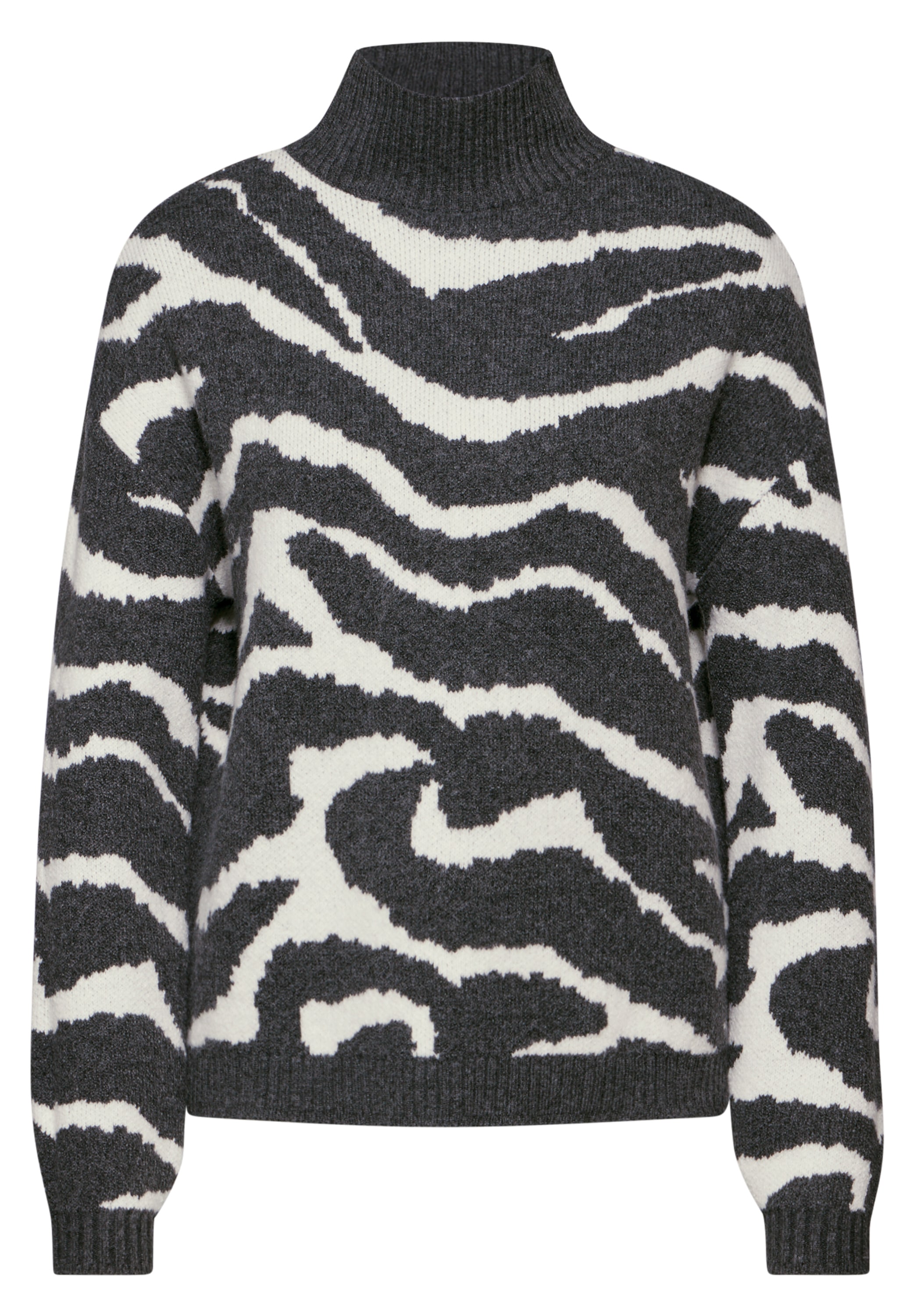 STREET ONE STUDIO Strickpullover, mit Muster