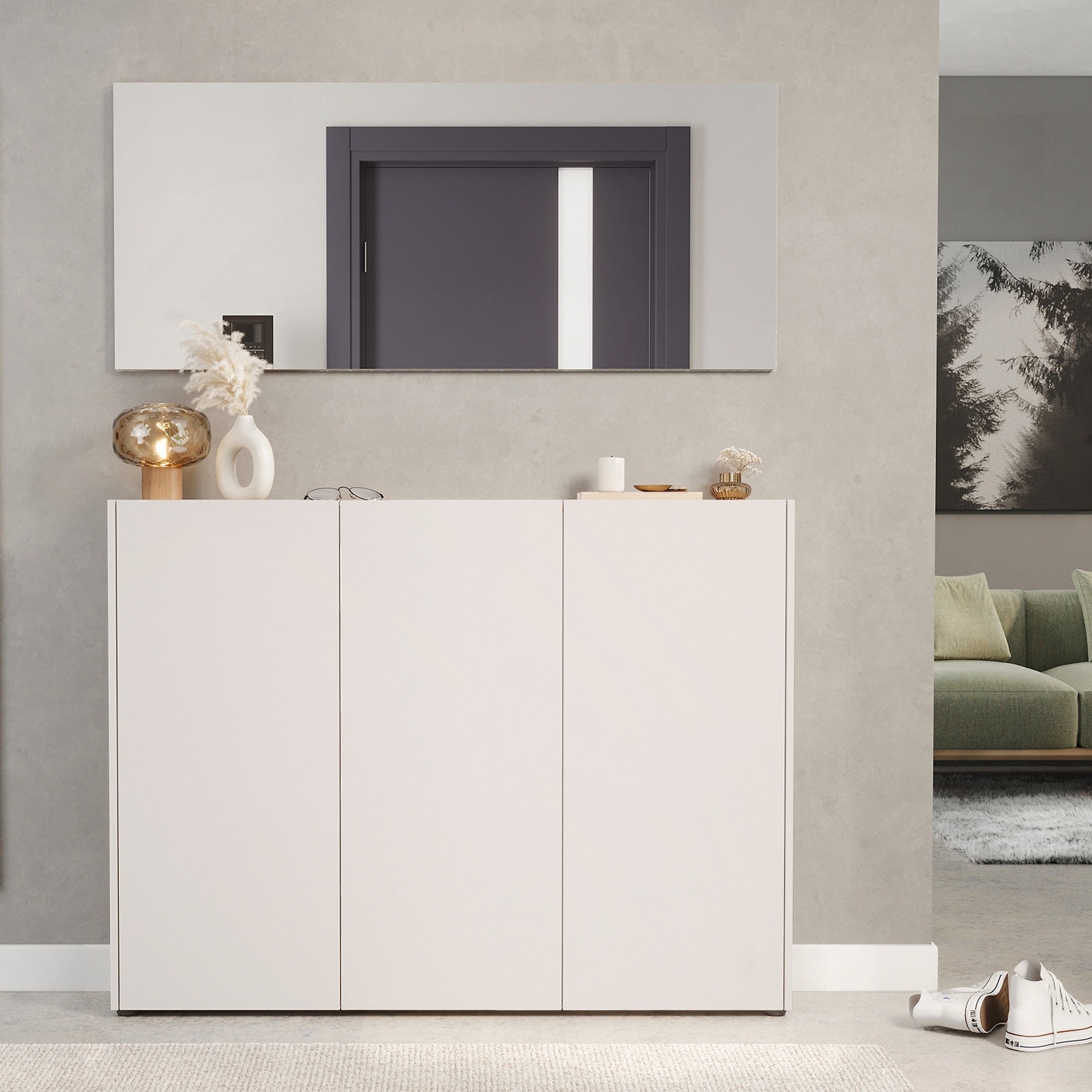 GERMANIA Garderoben-Set "GW-Libbiano" 2 Stk. tlg. günstig online kaufen