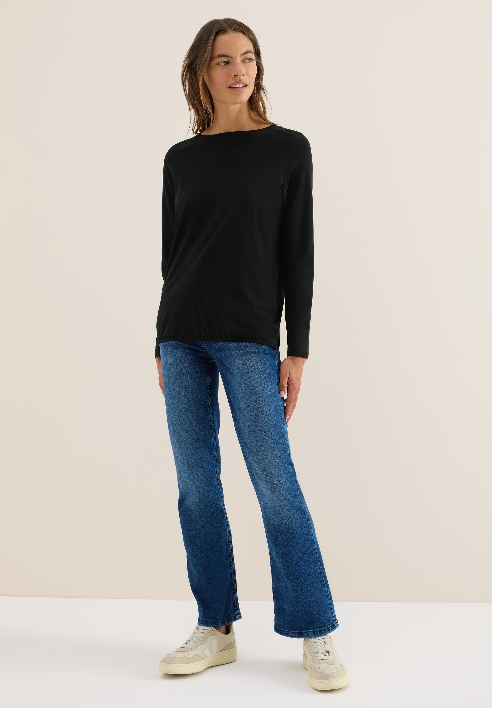 Cecil Langarmshirt, aus reiner Baumwolle