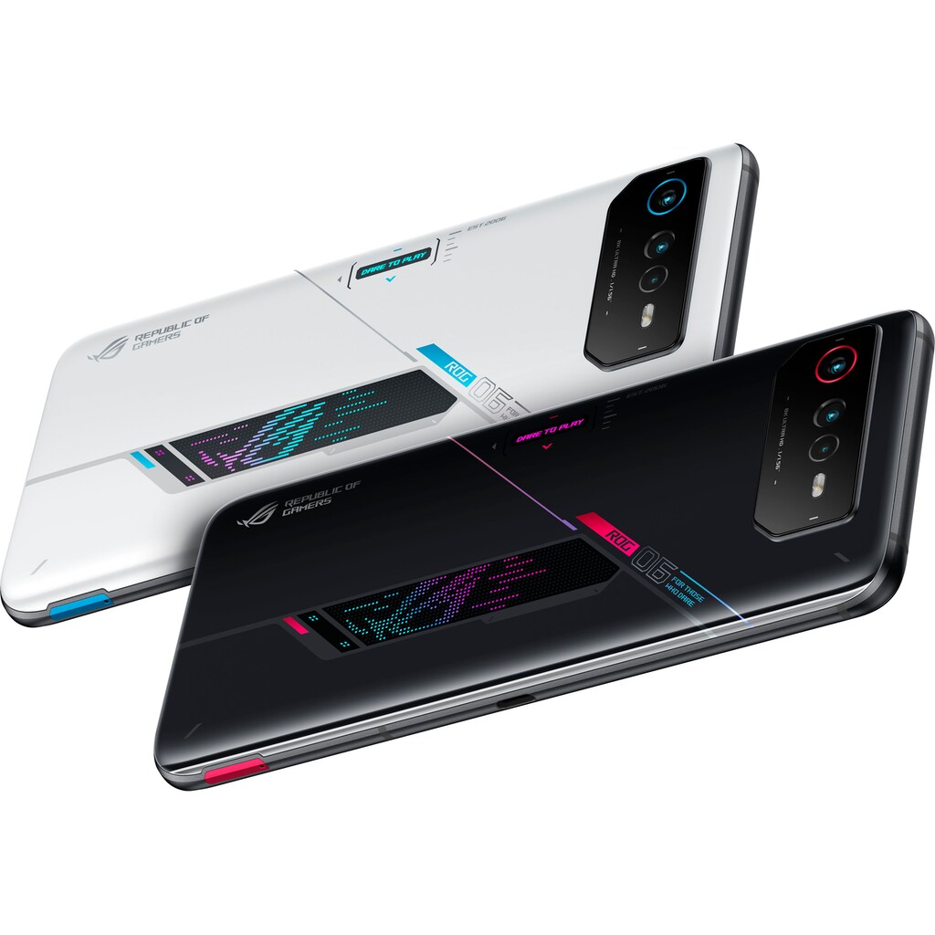 Asus Smartphone »ROG Phone 6«, Phantom Black, 17,22 cm/6,78 Zoll, 256 GB Speicherplatz, 50 MP Kamera