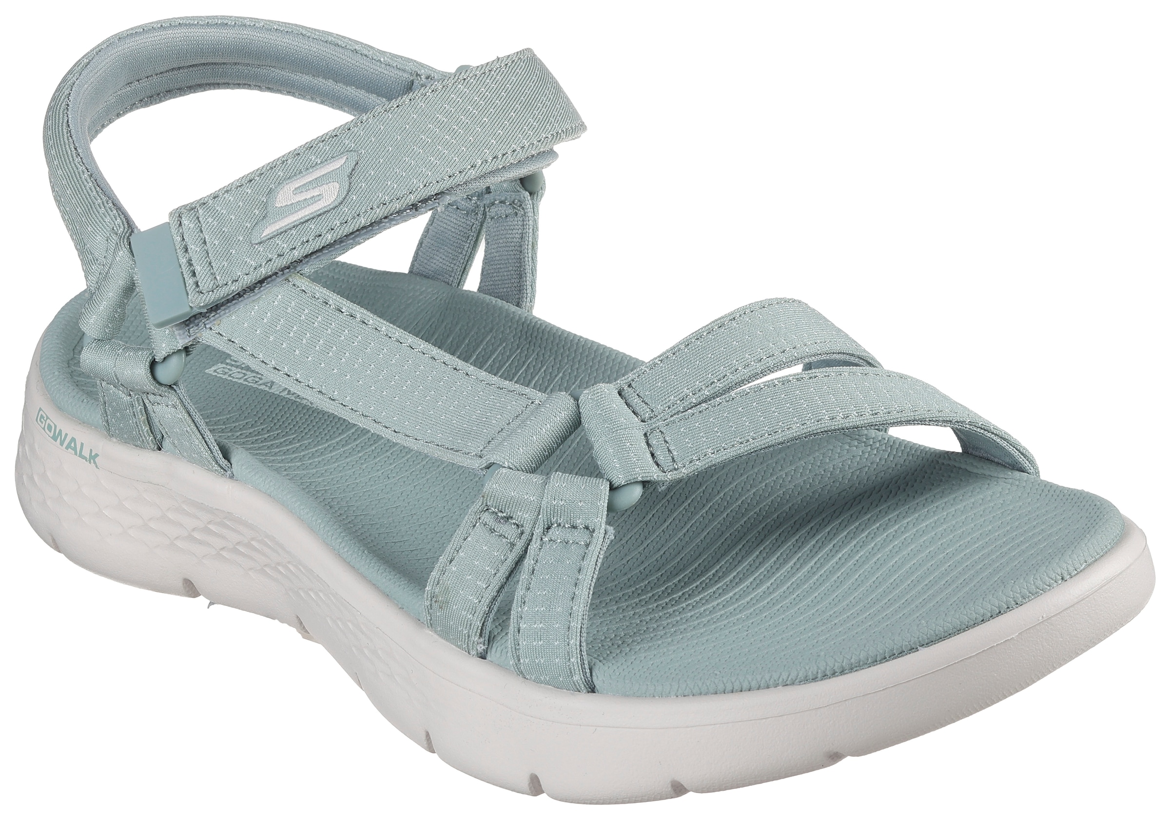 Sandale »GO WALK FLEX SANDAL-SUBLIME-X«, Sommerschuh, Sandalette, Klettschuh, mit Goga...