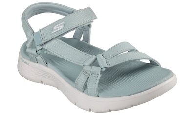 Sandale »GO WALK FLEX SANDAL-SUBLIME-X«, Sommerschuh, Sandalette, Klettschuh, mit Goga...