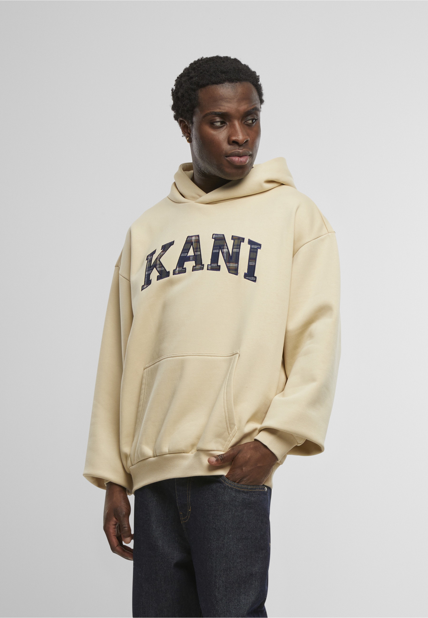 Karl Kani Kapuzensweatshirt »Karl Kani Serif Check Os Hoodie«, 1
