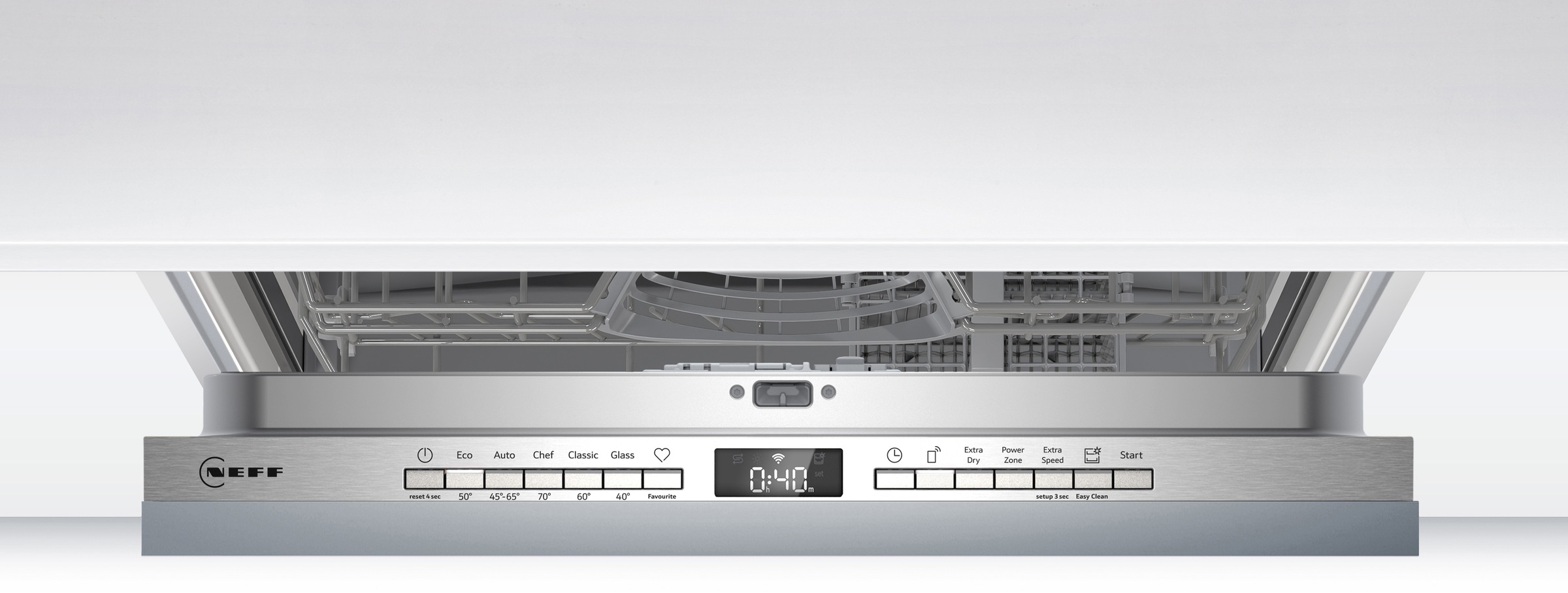 NEFF vollintegrierbarer Geschirrspüler N 50 »S155HTX06E« 13 tlg. Maßgedecke