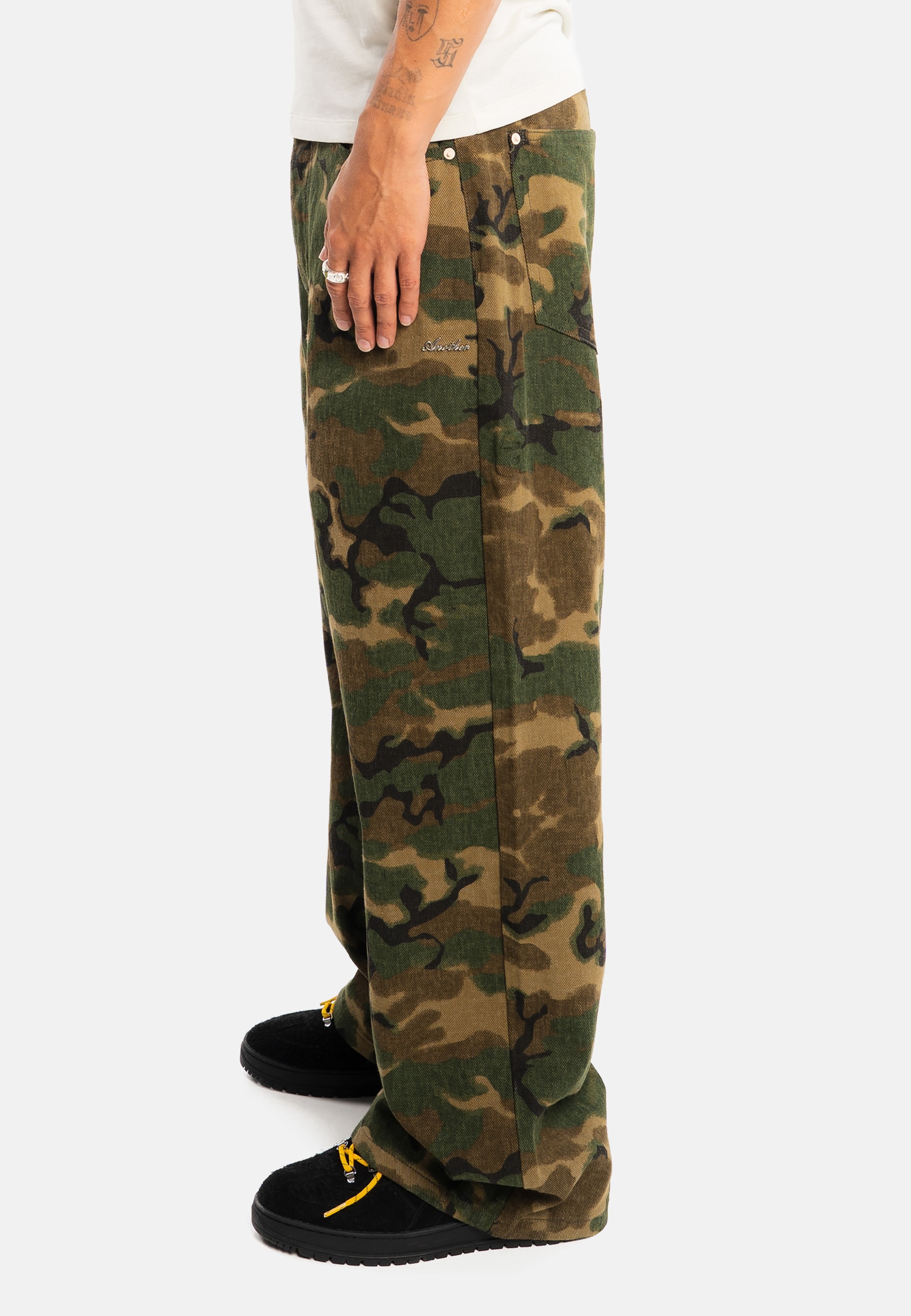 Another Cotton Lab Loose-fit-Jeans »Another Cotton Lab Another Camo Pattern Jeans«