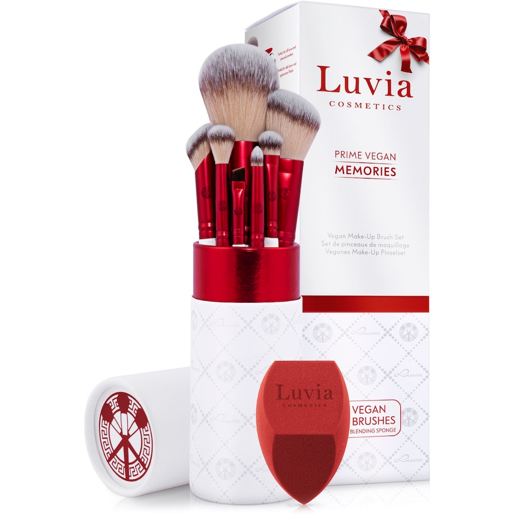 Luvia Cosmetics Kosmetikpinsel-Set »Prime Vegan Memories«, (Set, 8 tlg.)