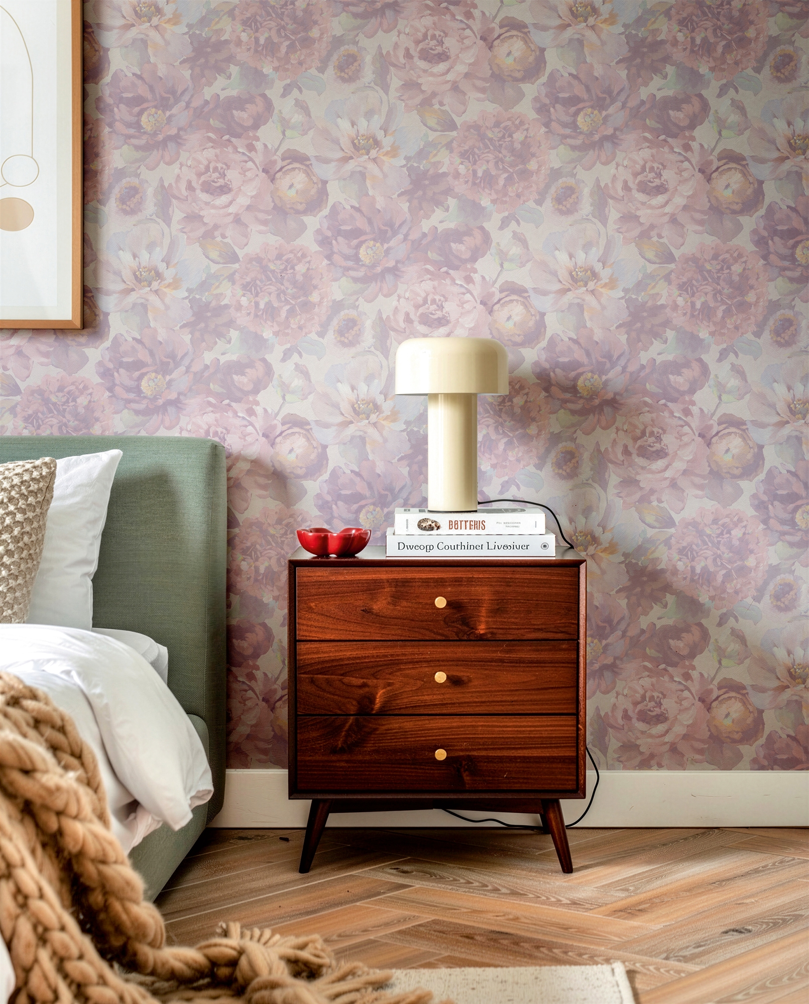 A.S. Création Vliestapete »Trend Spectrum Peony – Opulente Pfingstrosen Vliestapete« floral | geblümt | leicht glänzend strukturiert Opulente Pfingstrosen mit lebendiger Farbwirkung und Struktur
