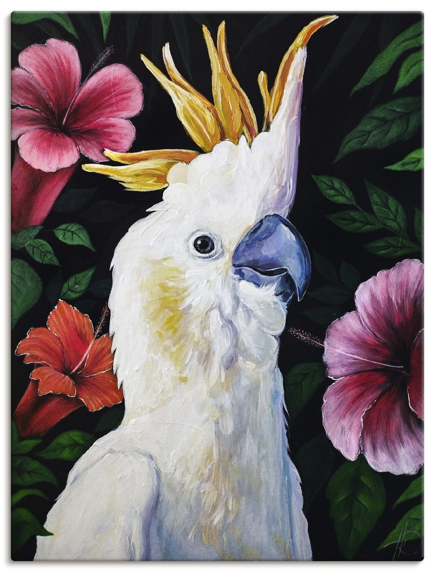 Artland Wandbild "Coco Paradiso" Vogelbilder 1 Stk. tlg. als Alubild, Leinwandbild, Poster, Wandaufkleber in verschied. Größen