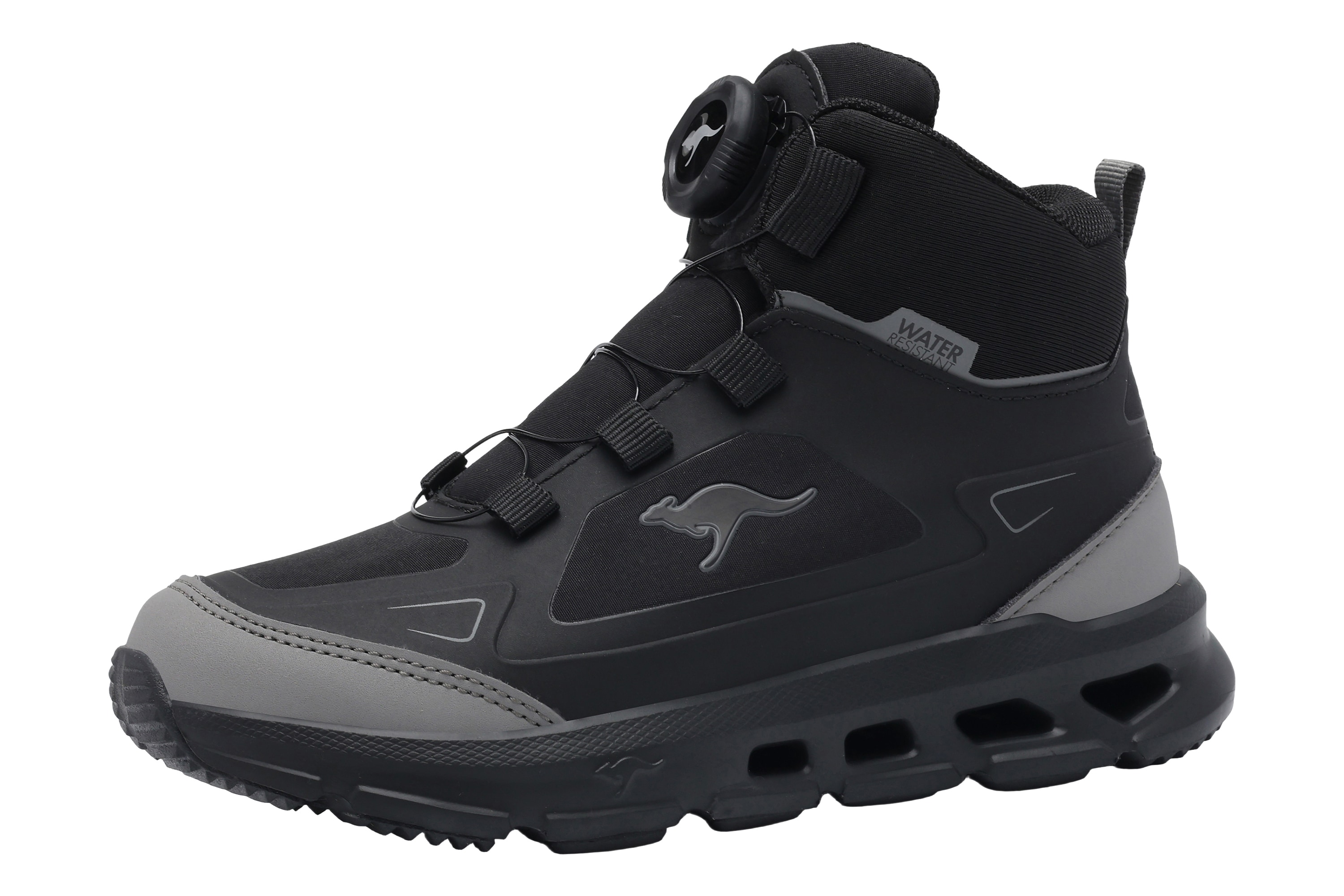 KangaROOS Sneaker "K-CLD Krass Mid FX" Wasserabweisend,Drehverschluss,Winterschuhe, Schnürboots,Sneakerboots