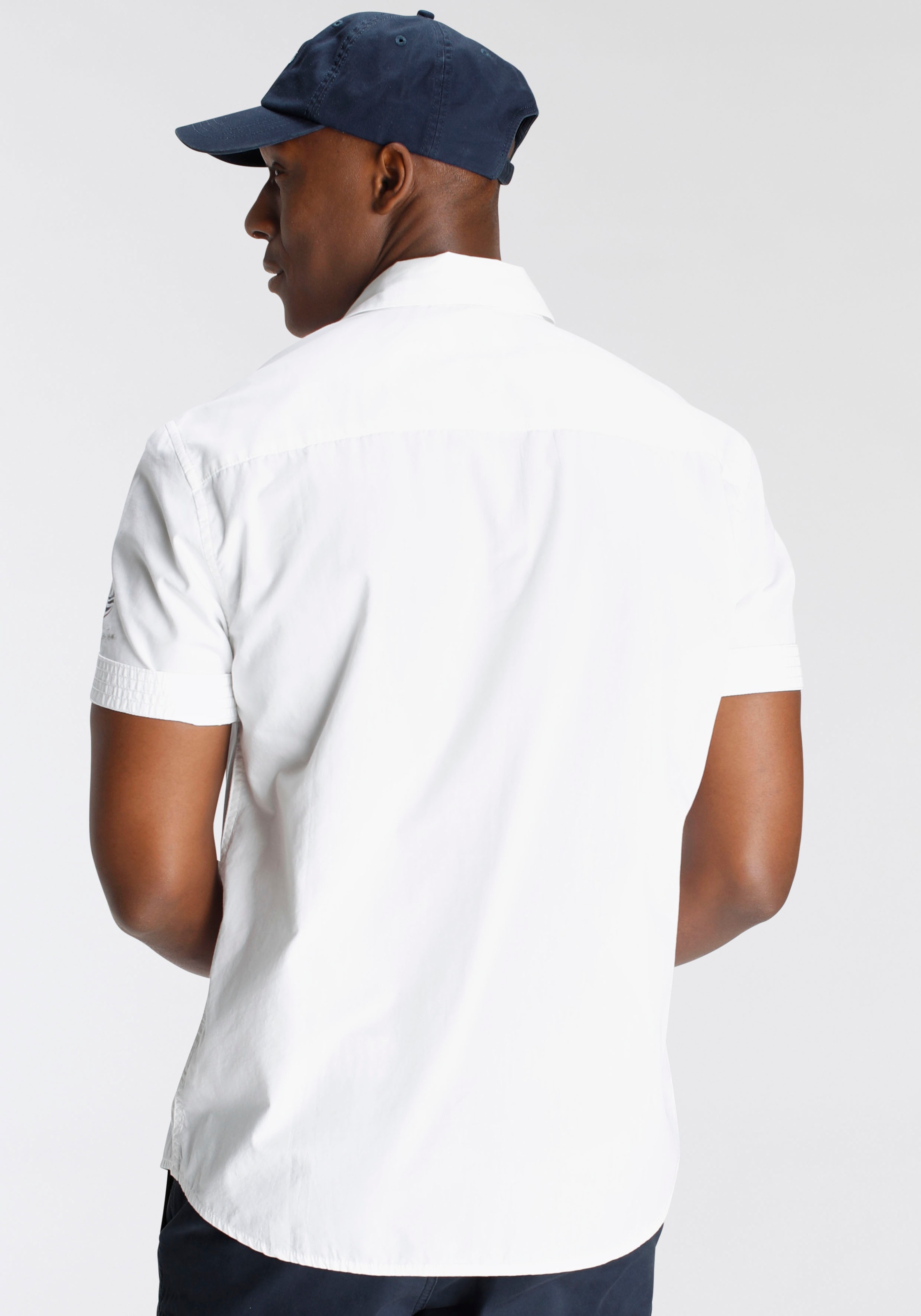 DELMAO Short Sleeve Shirt White/XXL 2