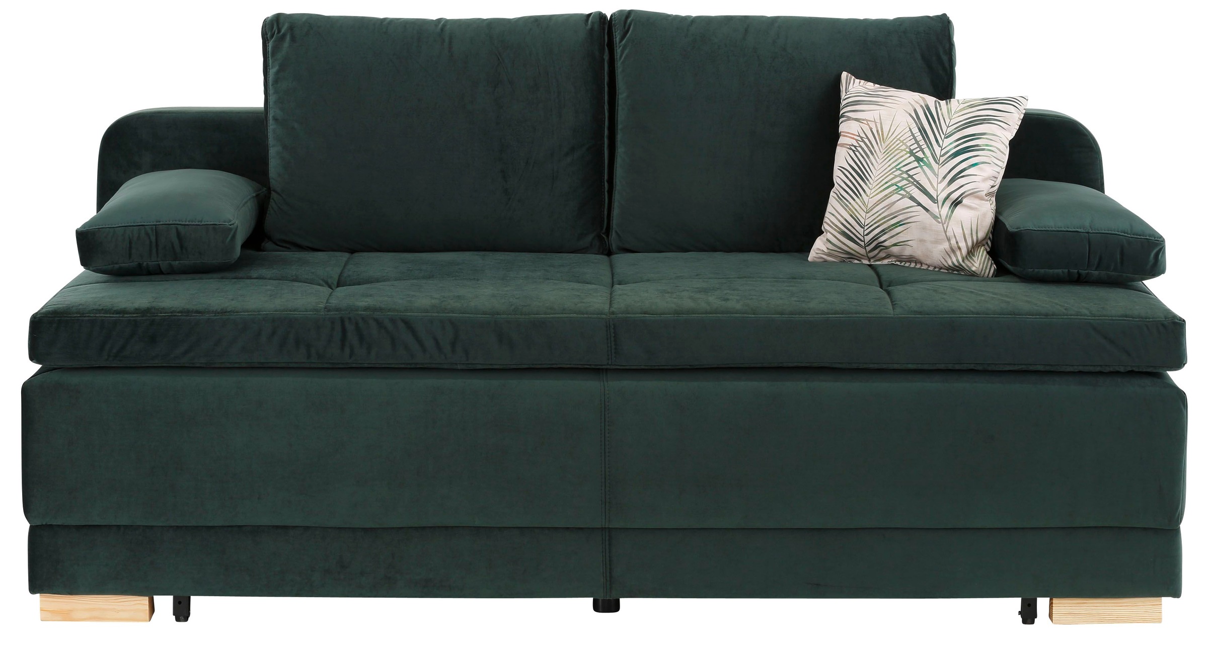 OTTO home Schlafsofa "Berlin" Dauerschläfer mit Boxspringfederung, Bettfunk günstig online kaufen