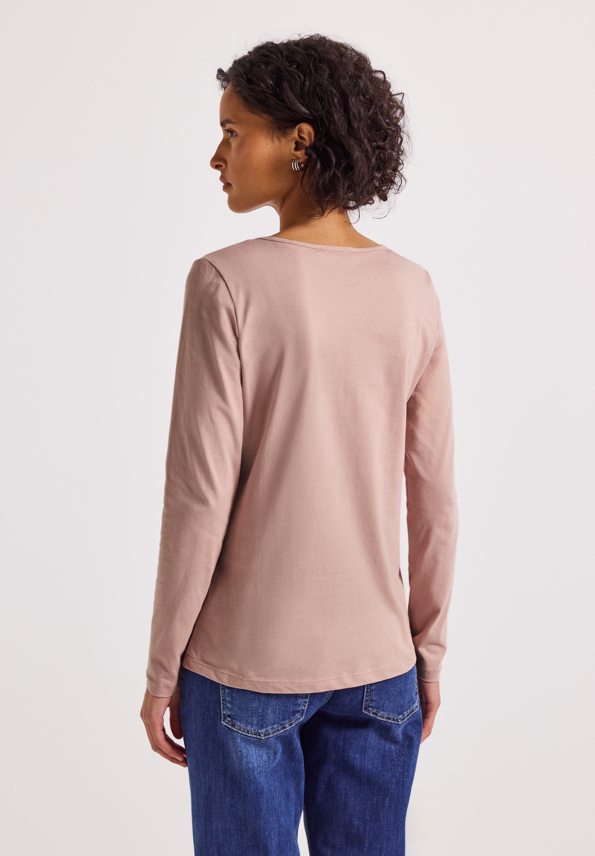 STREET ONE Langarmshirt, Basic