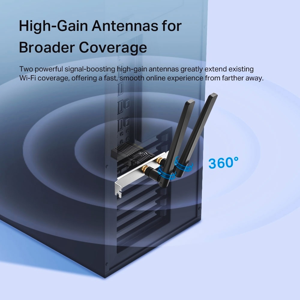 TP-Link Modulkarte »Archer TX55E AX3000 Wi-Fi 6 BT WLAN PCI Express«