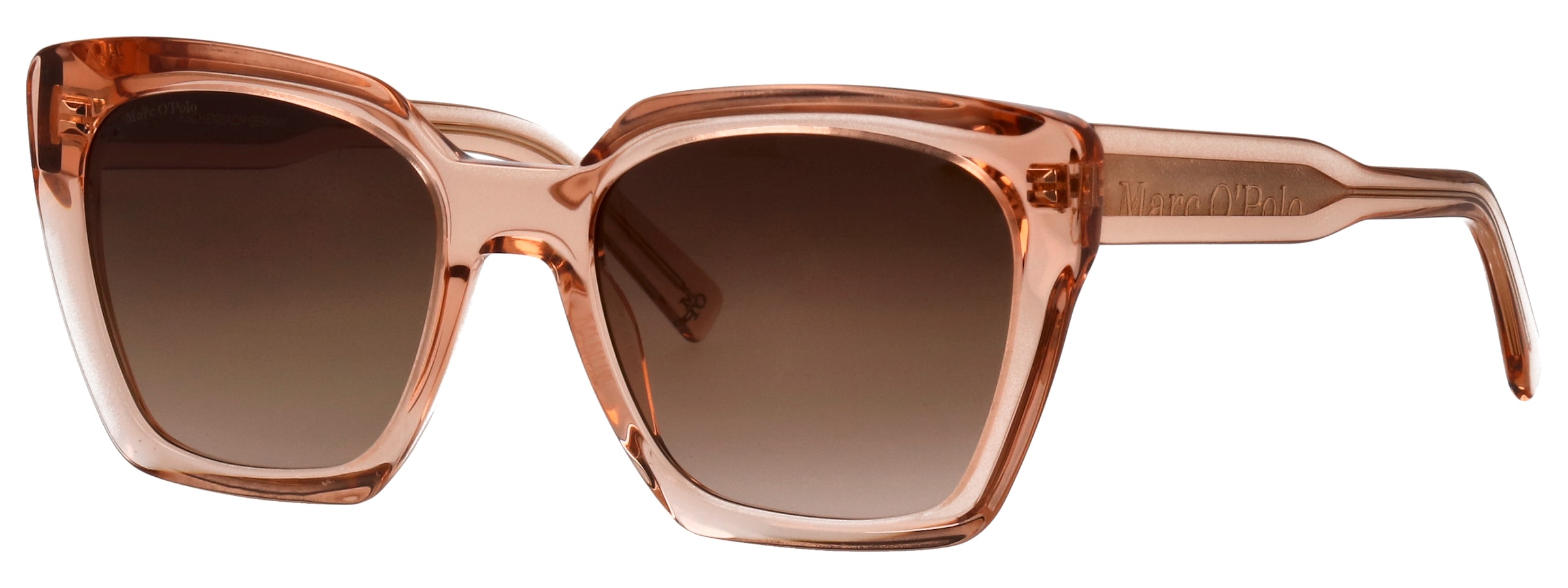 Marc O'Polo Sonnenbrille »Modell 506240« Form Butterfly, Logoschriftzug auf Bügel, Kunststofffassung