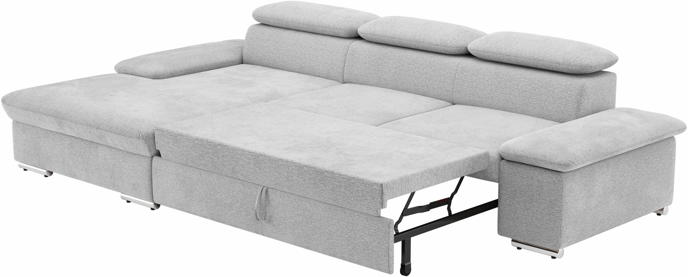 sit&more Ecksofa »Valantine L-Form«, inkl. Kopf- und Armteilverstellung, wahlweise mit Bettfunktion
