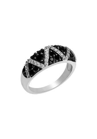 CELESTA Fingerring »925 Sterling Silber rhodin...