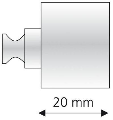 Liedeco Trägerverlängerung, (1 St.), für Gardinenstangen Ø 20 mm bestellen  | BAUR