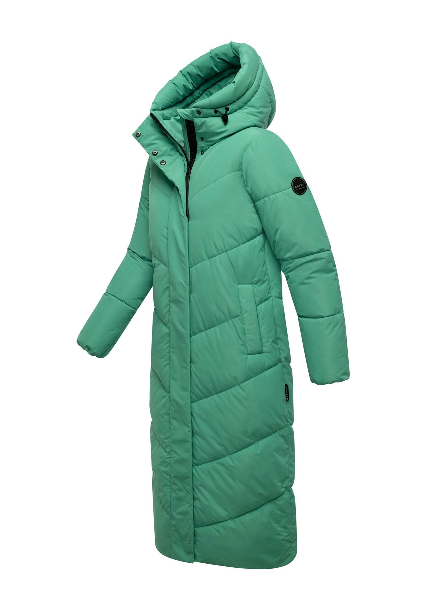 Marikoo Winterjacke »Ranja«, extra langer Damen Winter Steppmantel