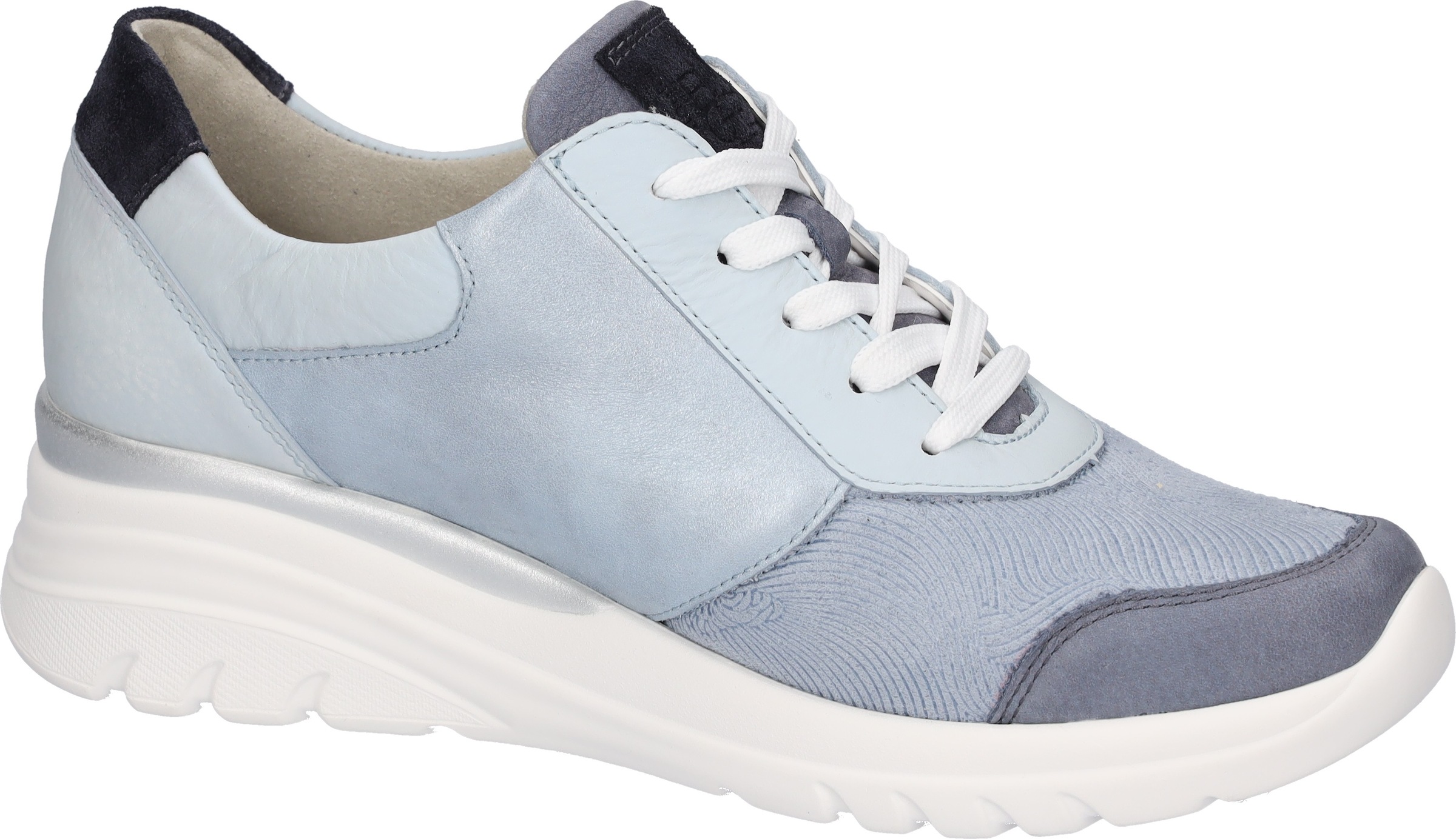 Waldläufer Keilsneaker »H-CARLA Soft«  Schnürschuh, Halbschuh, Bequemschuh in Komfortweite H (= sehr weit)