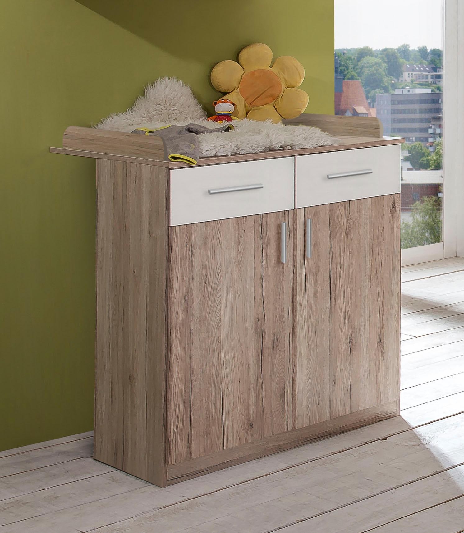 Wimex Babymöbel-Set »Joker«, (Spar-Set, 2 tlg.), Bett (Gitterbett) + Wickelkommode