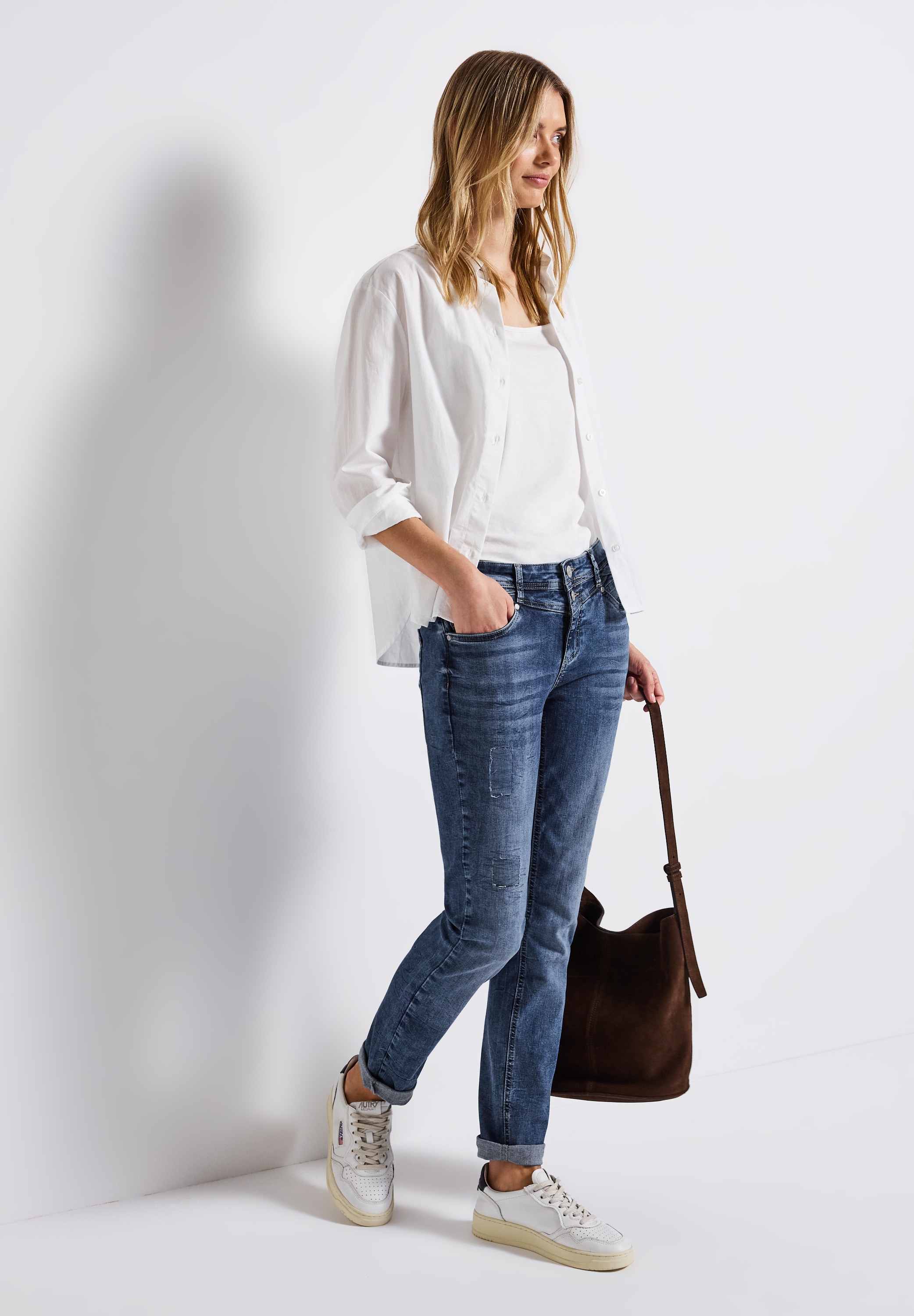 STREET ONE Regular-fit-Jeans »Style Jane«, im Five-Pocket Style