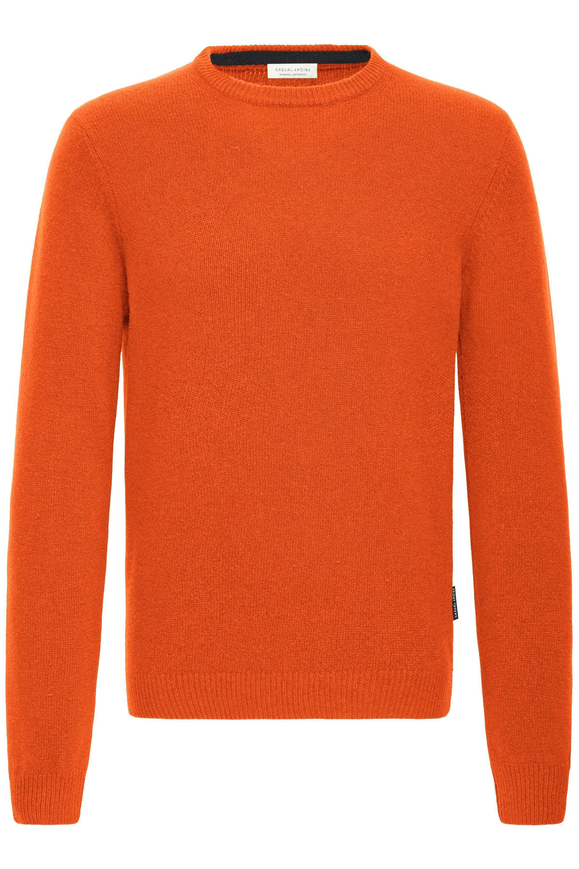 Casual Friday Strickfleece-Pullover "Strickpullover CFKarl" günstig online kaufen