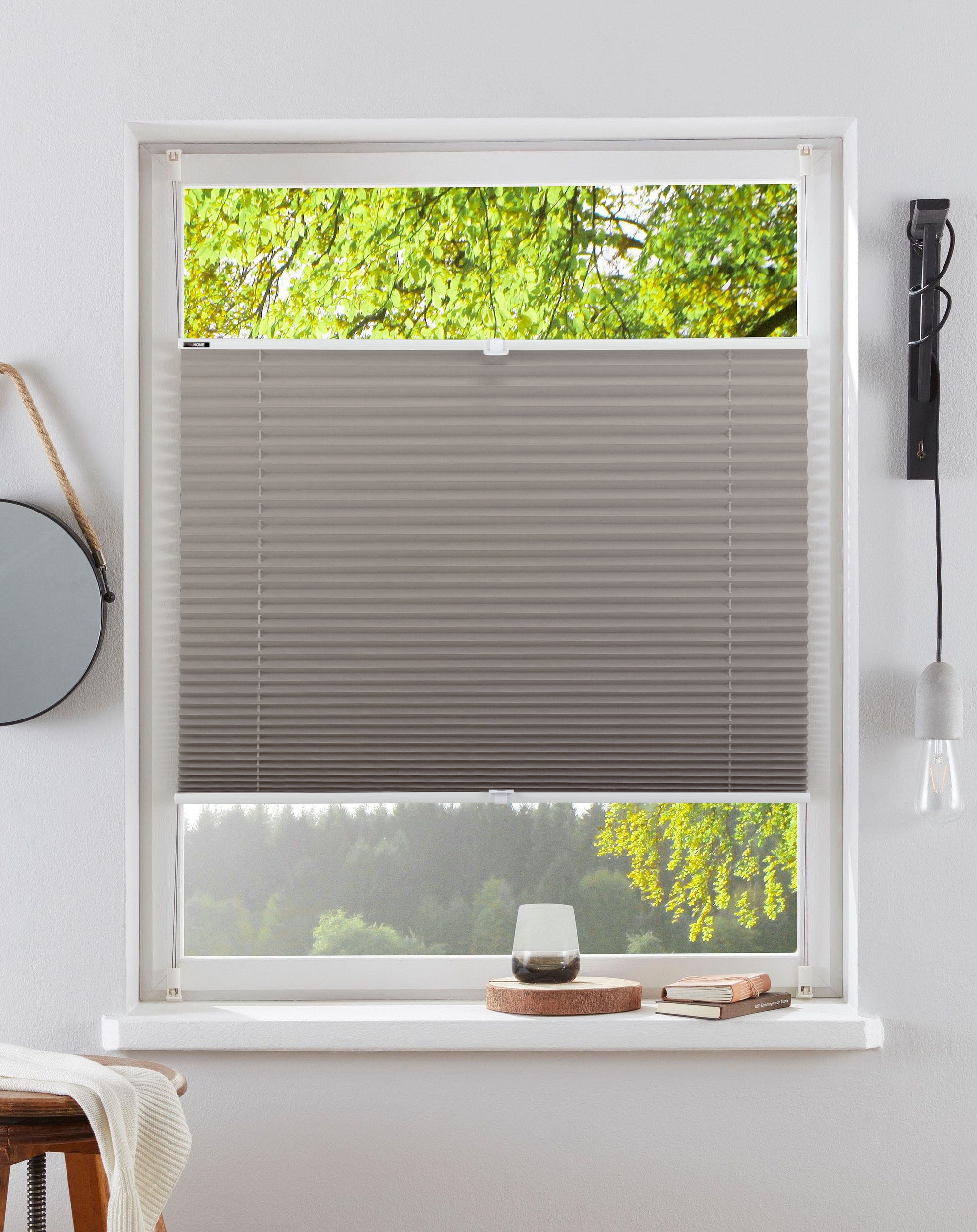 OTTO home Plissee "LAHOLM" Lichtschutz ohne Bohren verspannt Fixmaß, Bestseller mit über 4000-Bewertungen, für Fenster & Tür
