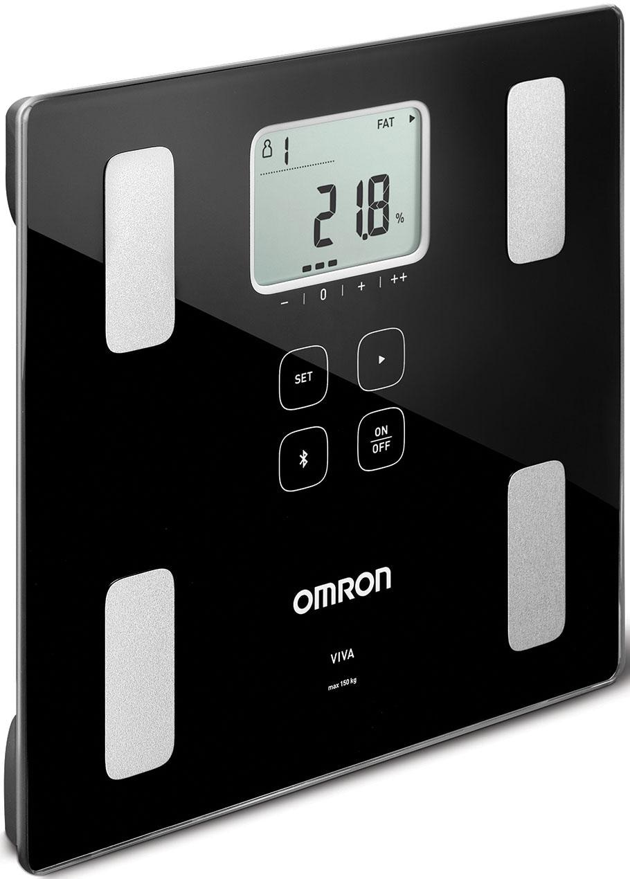 Omron Körper-Analyse-Waage »VIVA HBF-222T-EBK«, mit kostenloser App