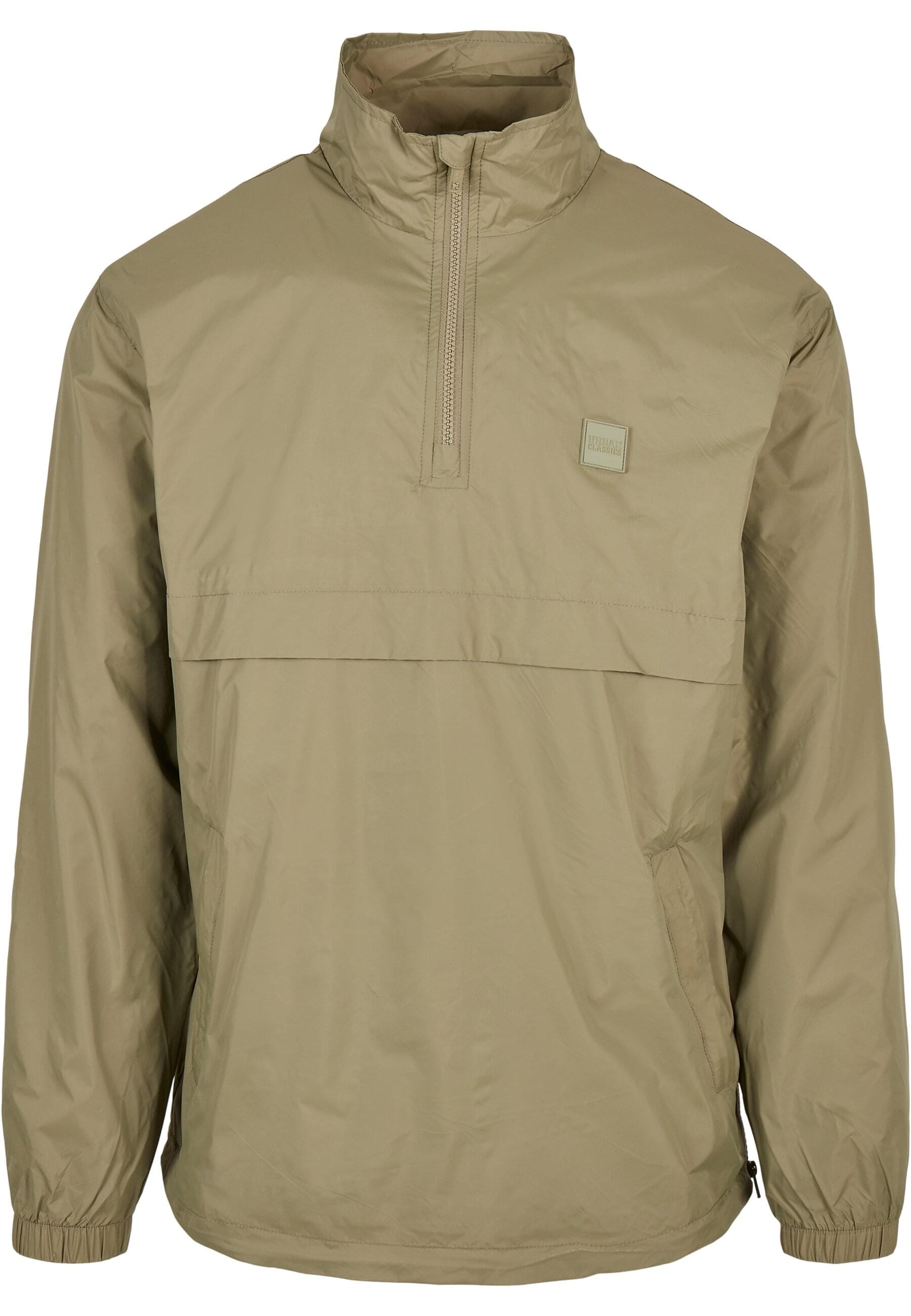 URBAN CLASSICS Allwetterjacke "Urban Classics Herren Stand Up Collar Pull O günstig online kaufen
