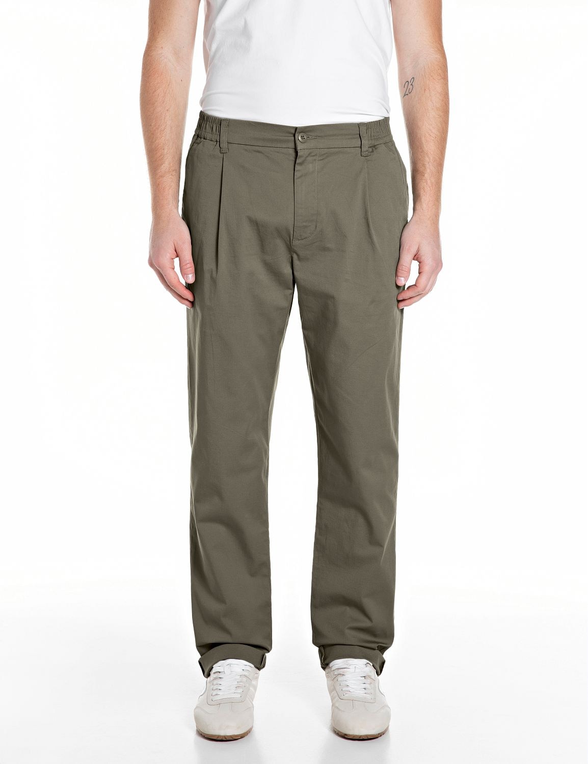 Replay Chinohose "ADHANN" im Tapered Fit günstig online kaufen